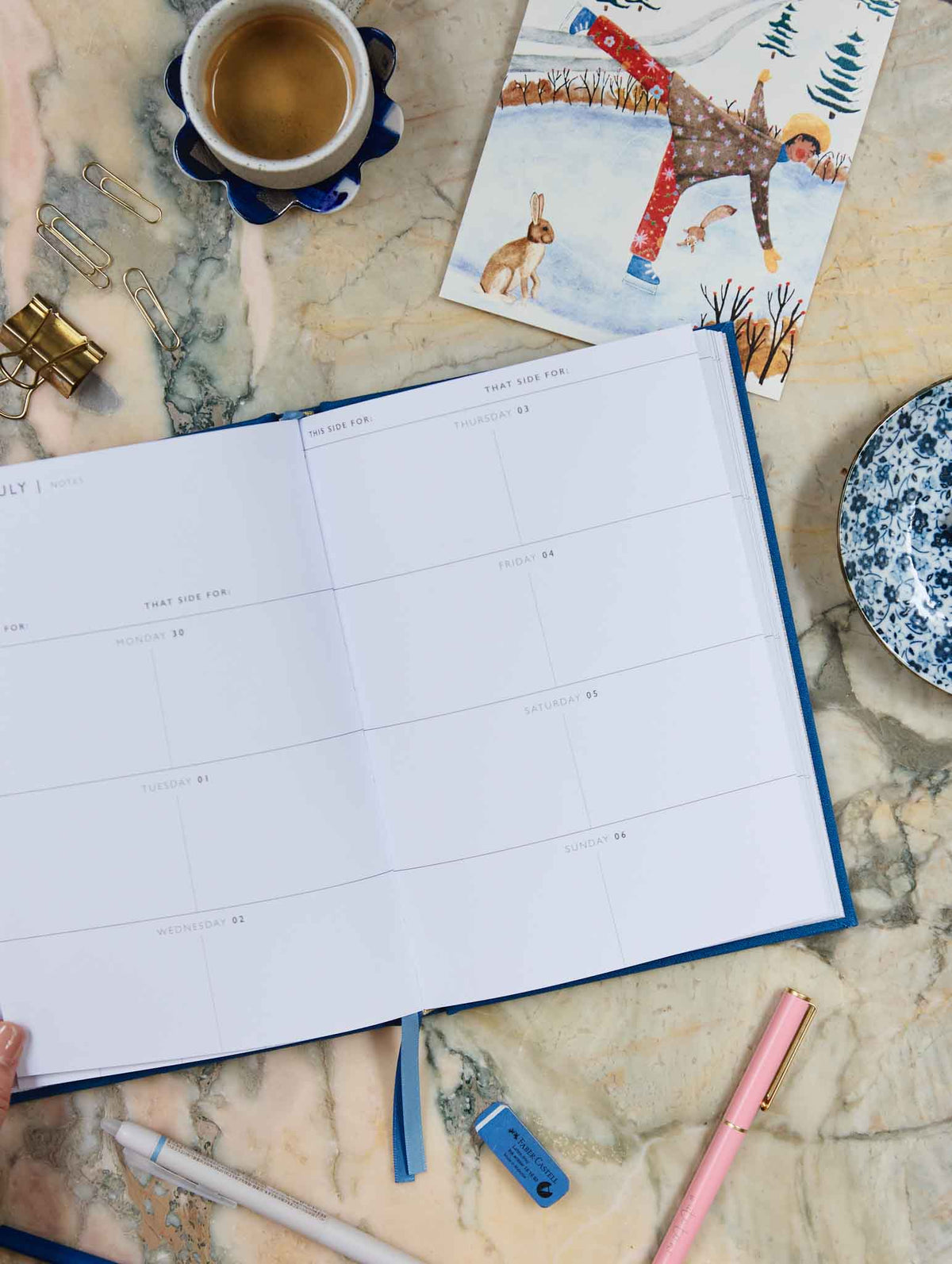 2026 Weekly Planner. Sky. Preorder