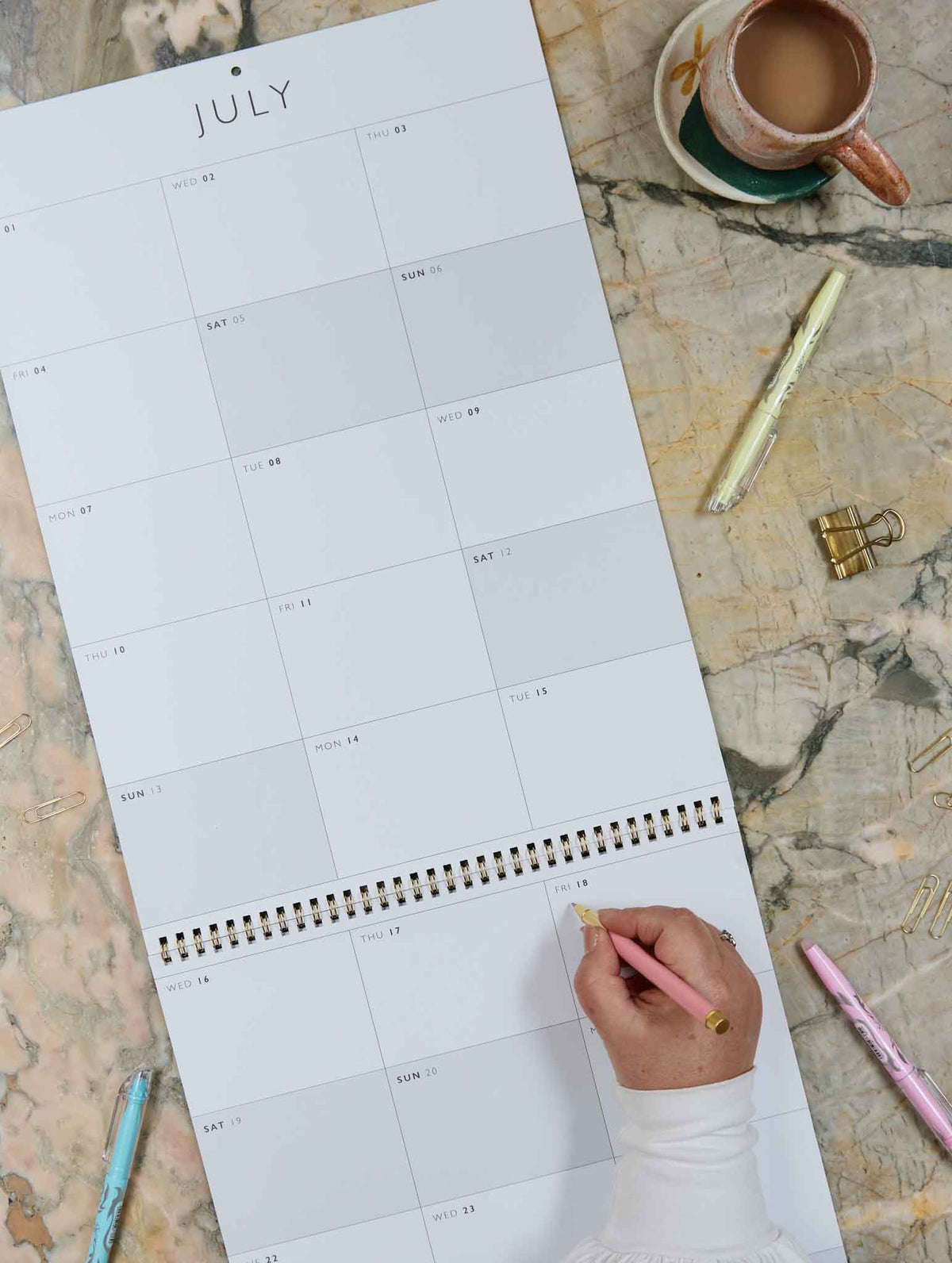 2026 Big Box Wall Planner + Write The Day Planner Shell Bundle