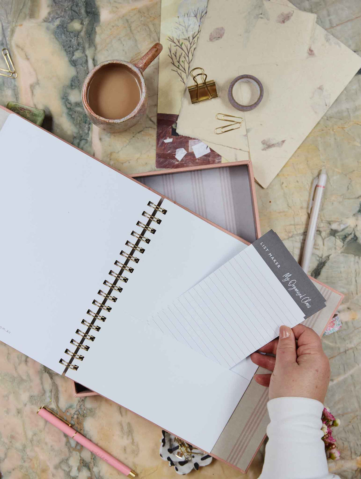 2026 Daily Hustle Planner. Rose. Preorder