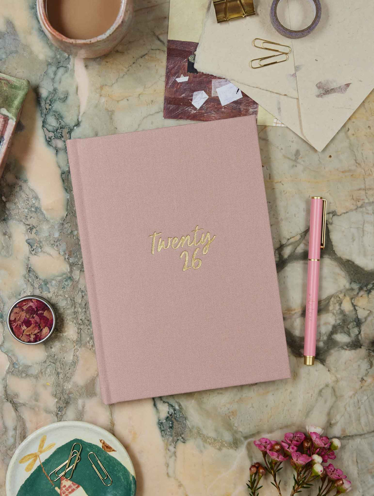 2026 Weekly Planner. Blush. Preorder