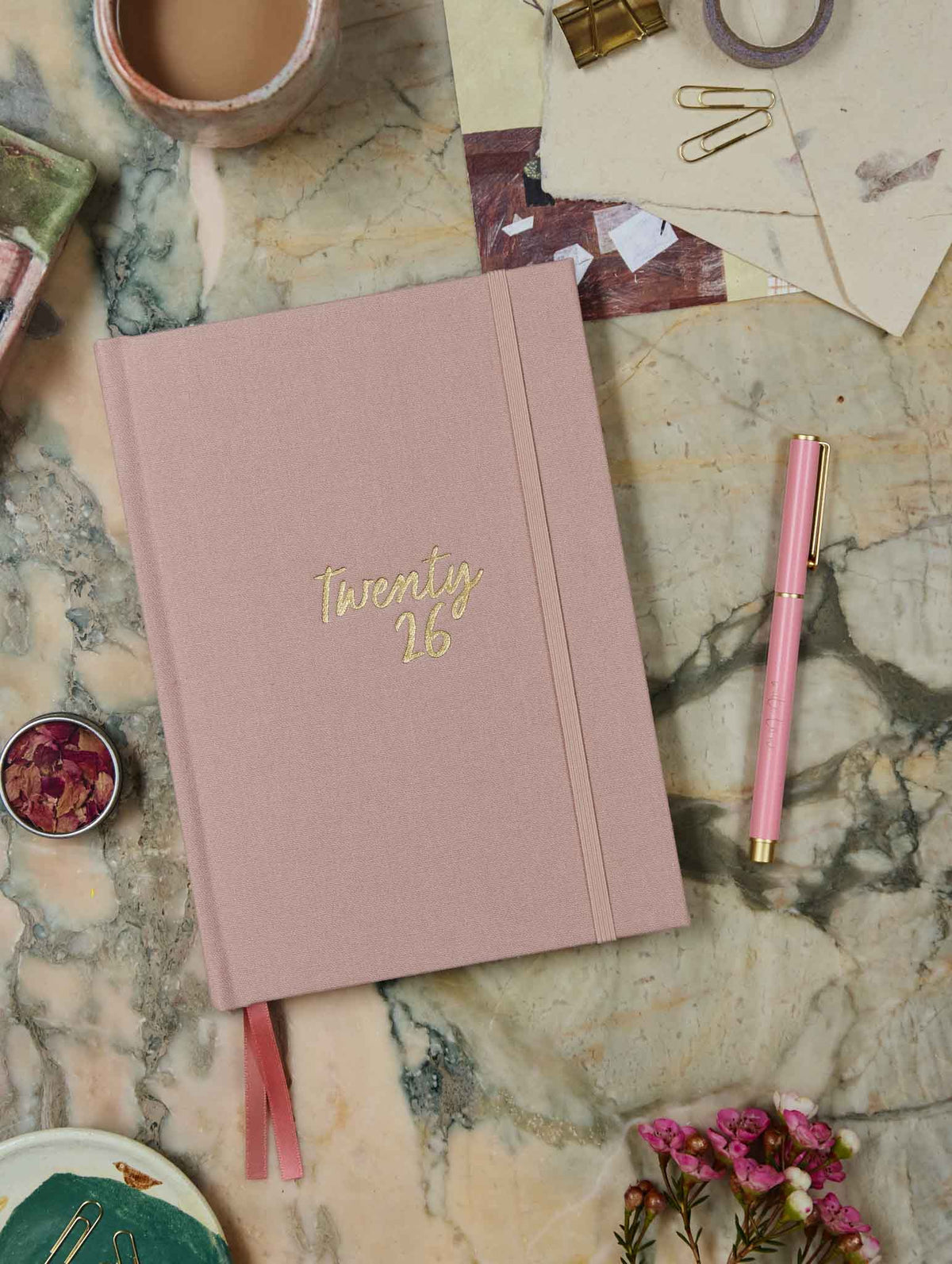 2026 Weekly Planner. Blush. Preorder