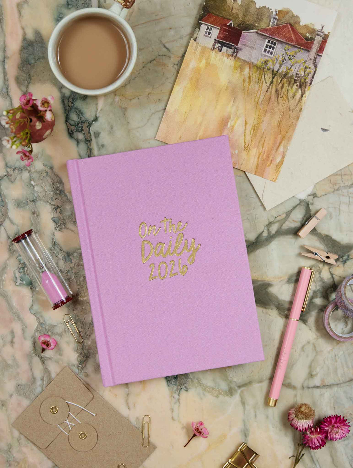 2026 On The Daily Planner. Sorbet. Preorder