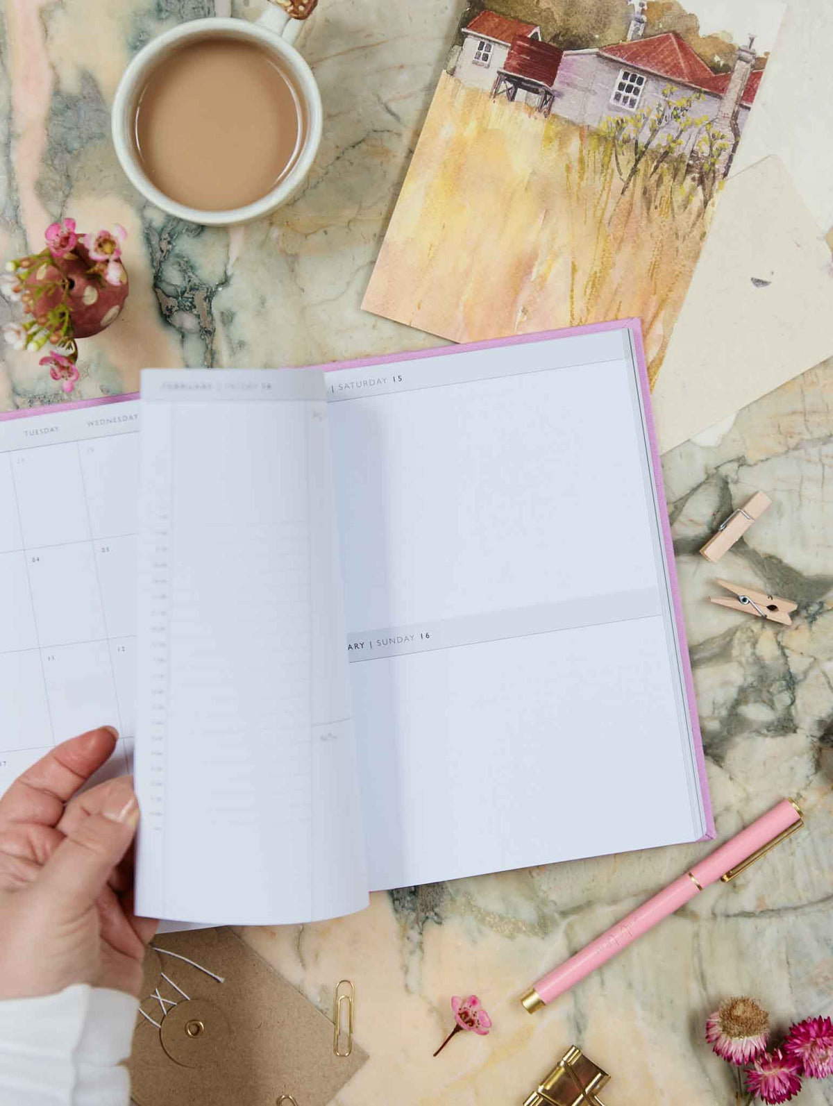 2026 On The Daily Planner. Sorbet. Preorder