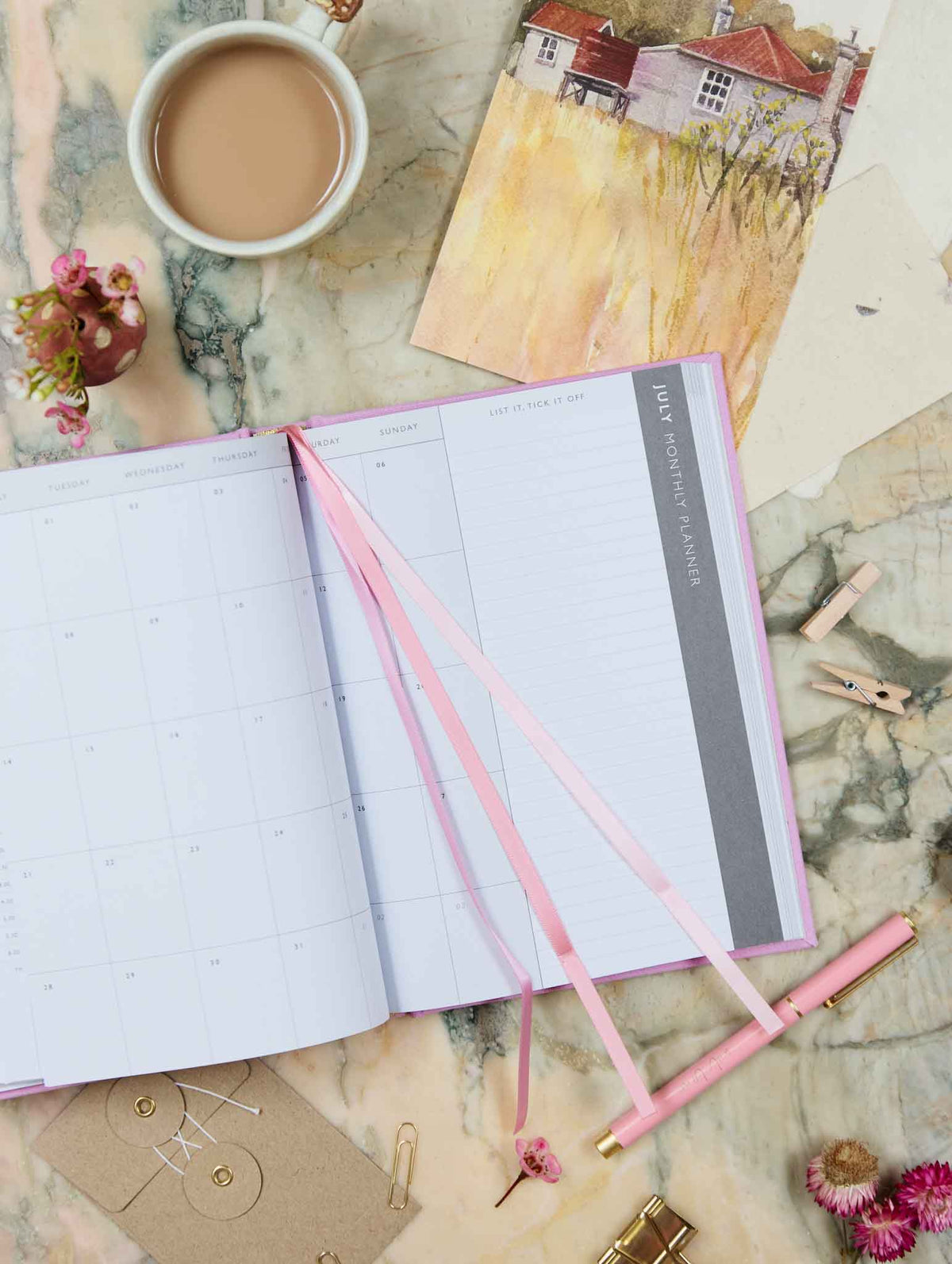 2026 On The Daily Planner. Sorbet. Preorder