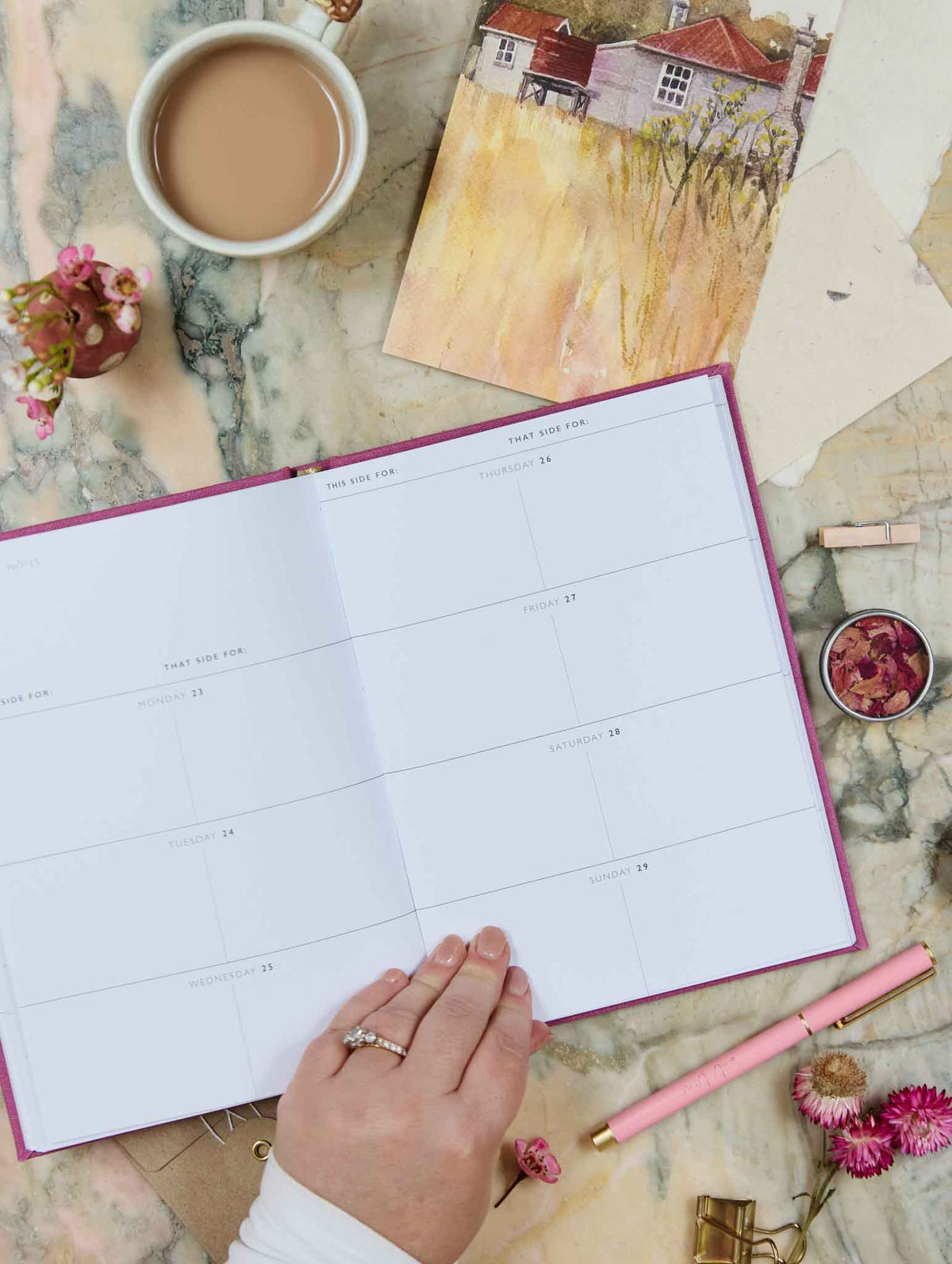 2026 Weekly Planner. Dusk. Preorder