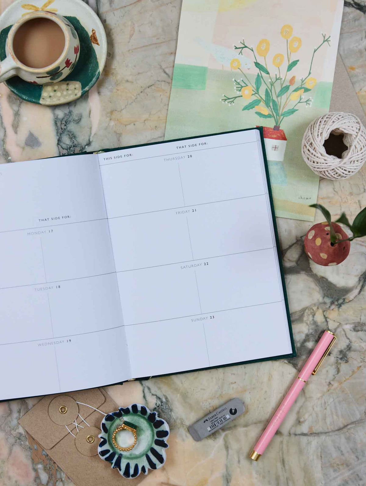 2026 Weekly Planner. Fern. Preorder