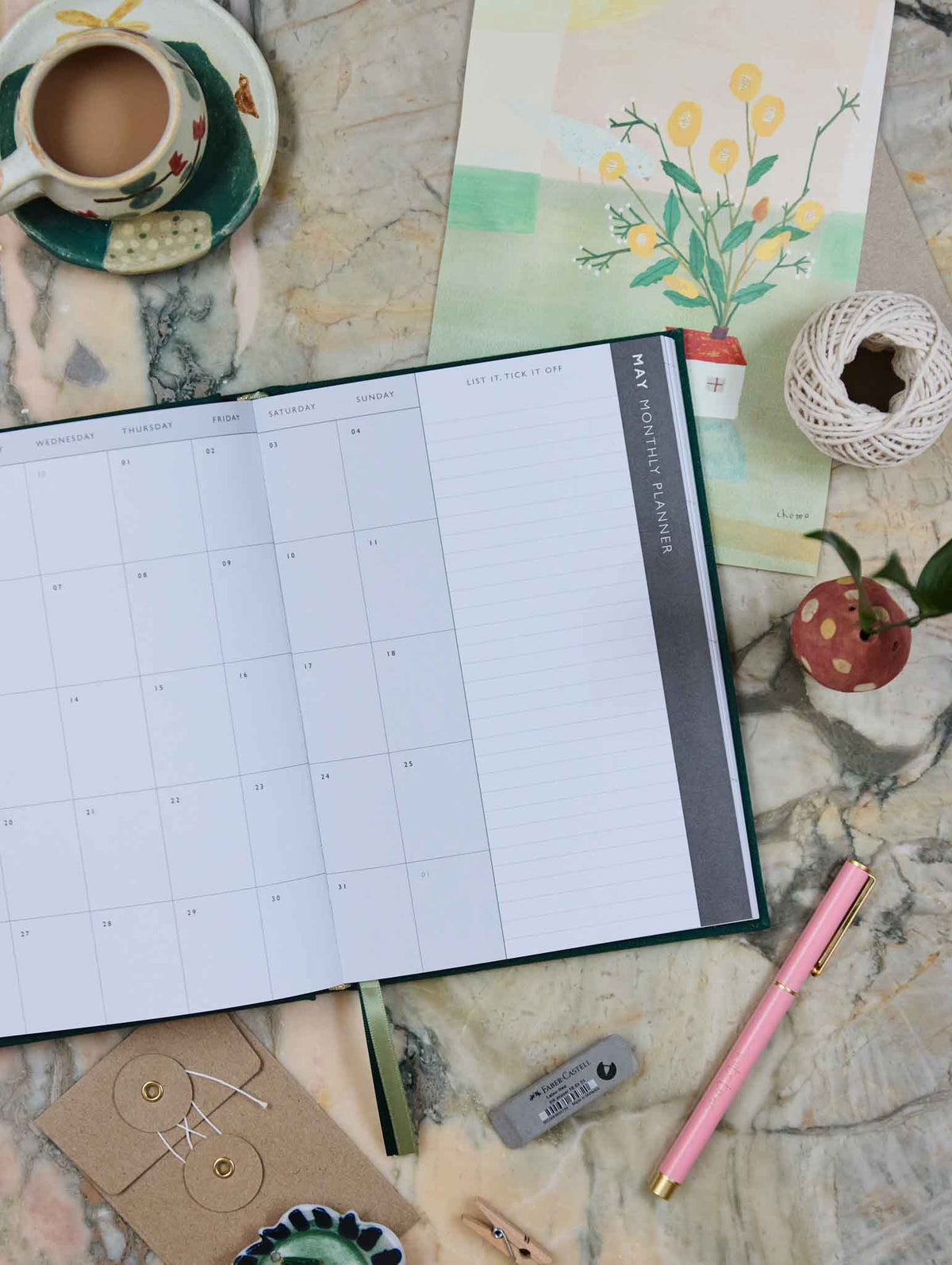 2026 Weekly Planner. Fern. Preorder
