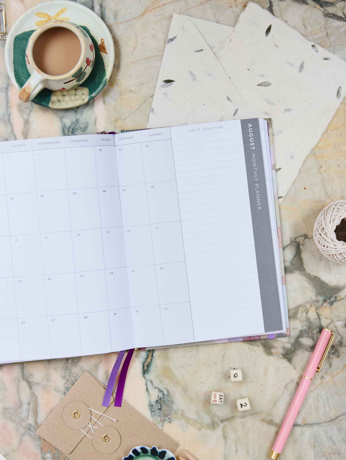 2026 Weekly Planner. Flowers. Preorder