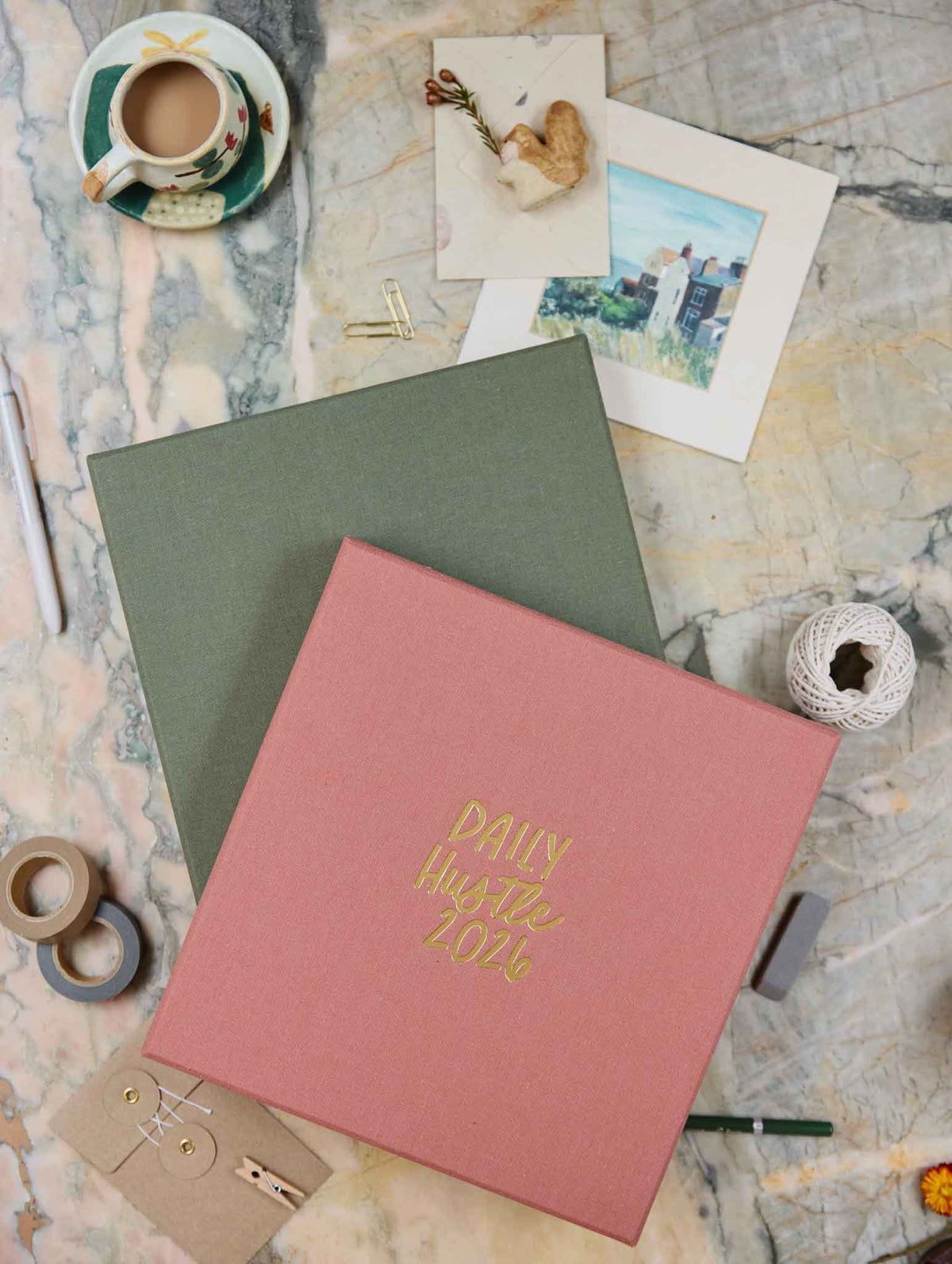2026 Daily Hustle Planner. Rose. Preorder