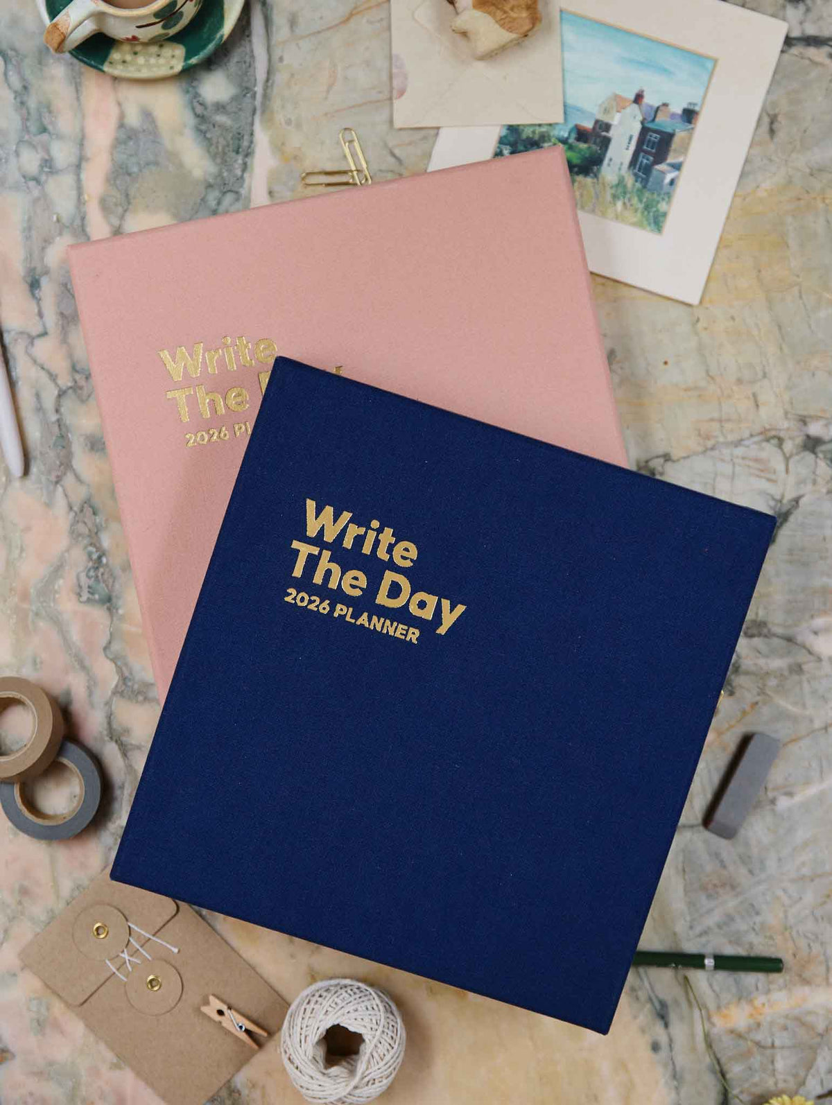 2026 Write The Day Planner. Navy. Preorder