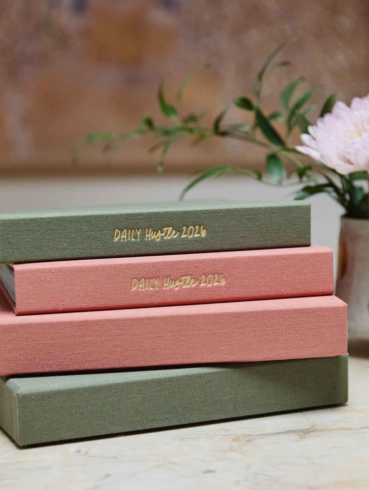 2026 Daily Hustle Planner. Rose. Preorder