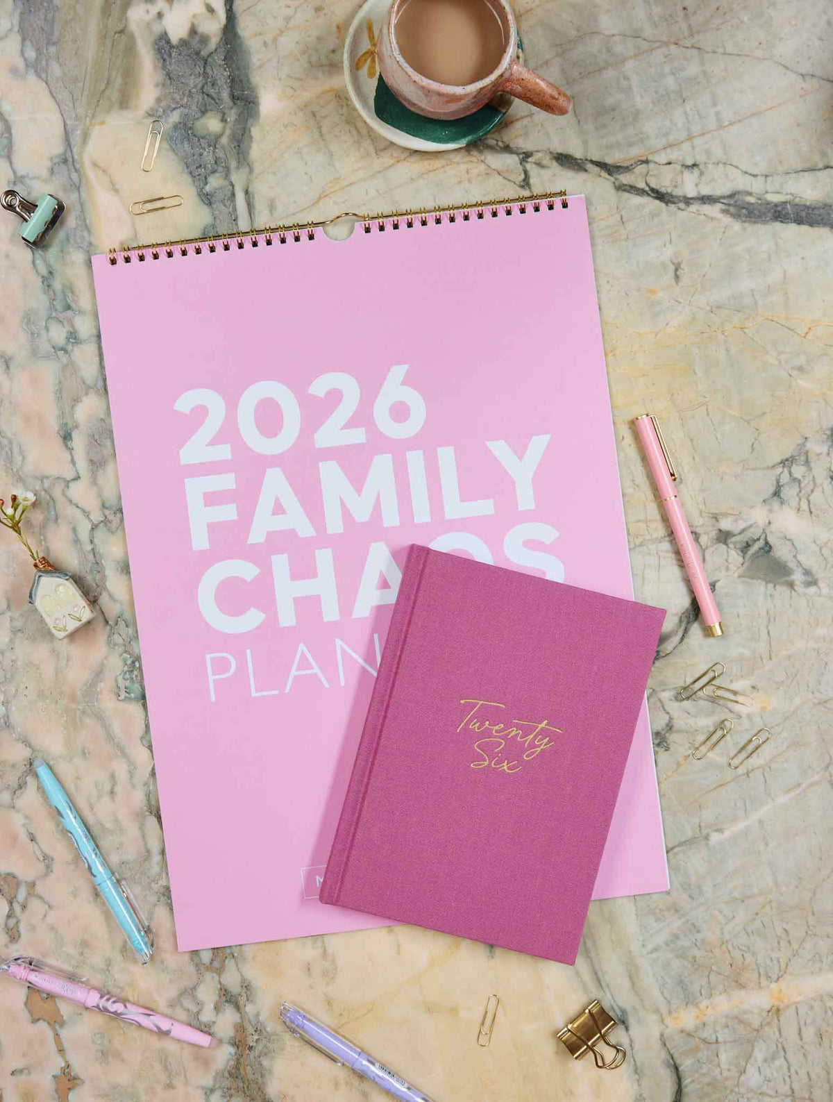 2026 Family Chaos Planner + Weekly Planner Dusk Bundle
