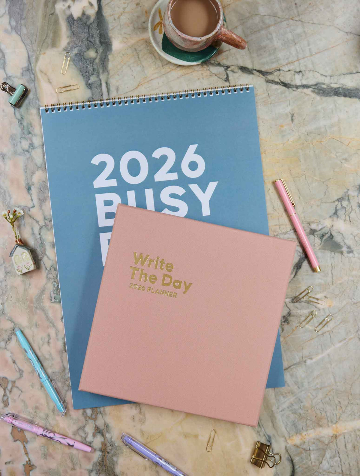 2026 Big Box Wall Planner + Write The Day Planner Shell Bundle
