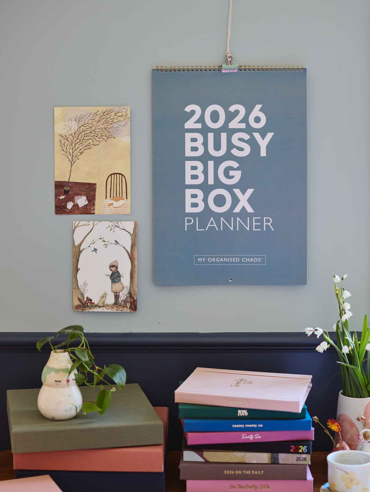 2026 Busy Big Box Wall Planner. Preorder