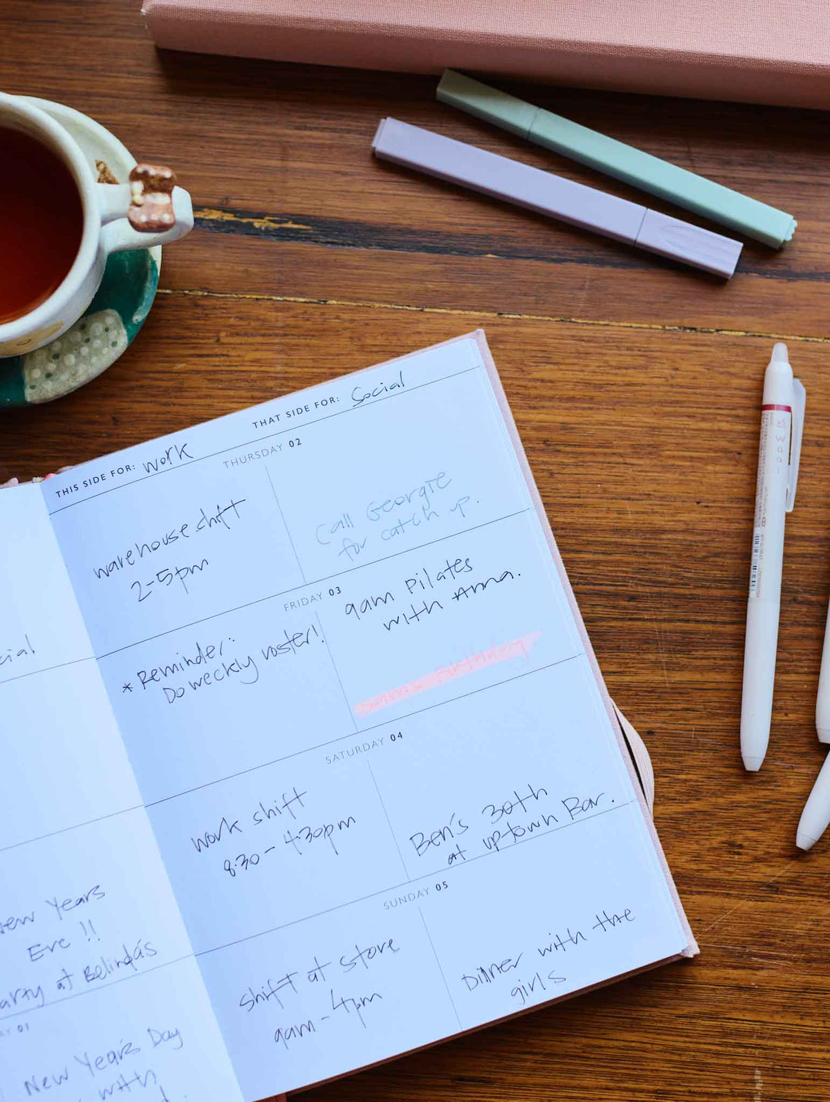 2026 Weekly Planner. Let&#39;s Get Excited. Preorder