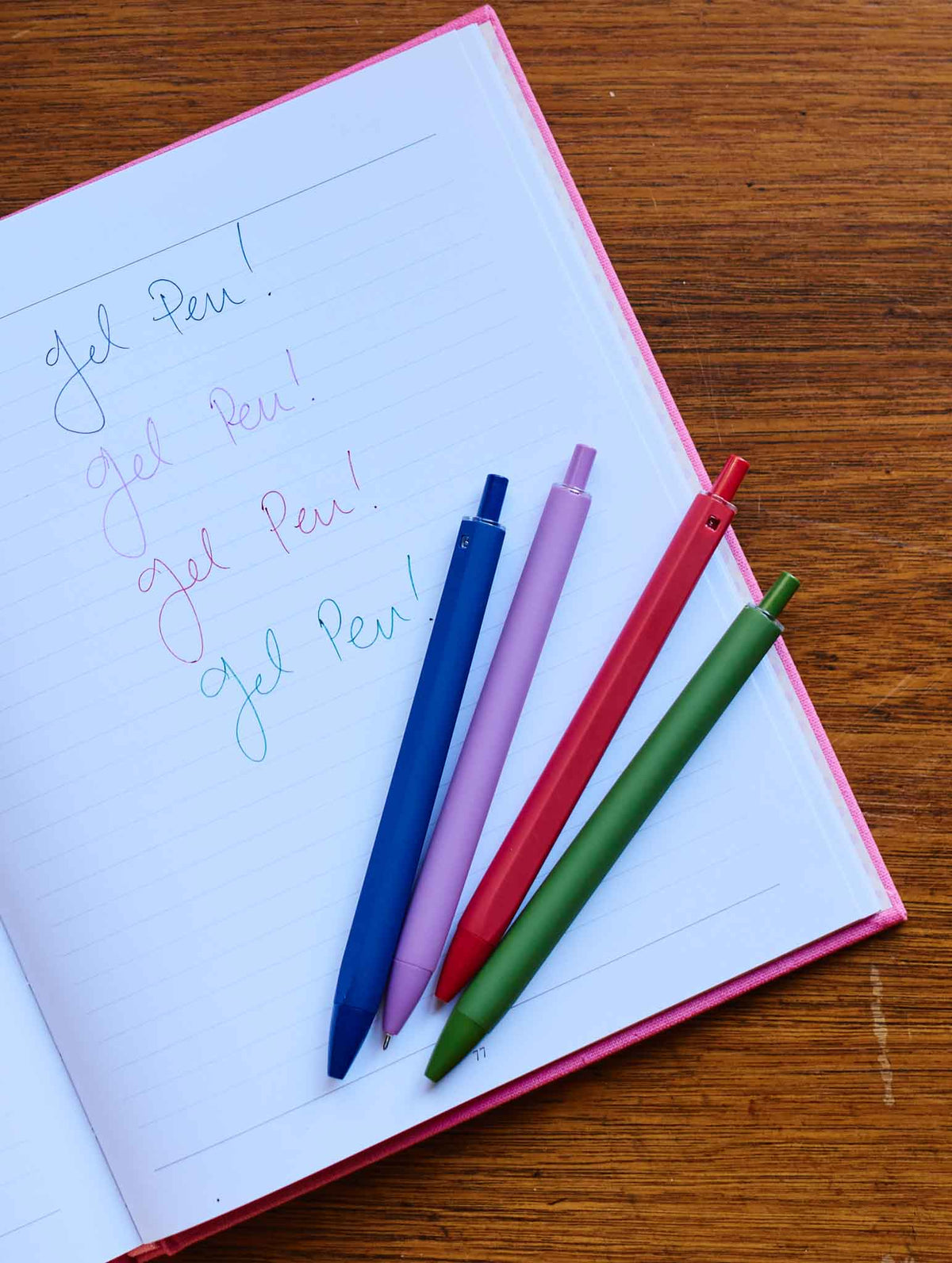 Gel Pens. Assorted 4 Pack