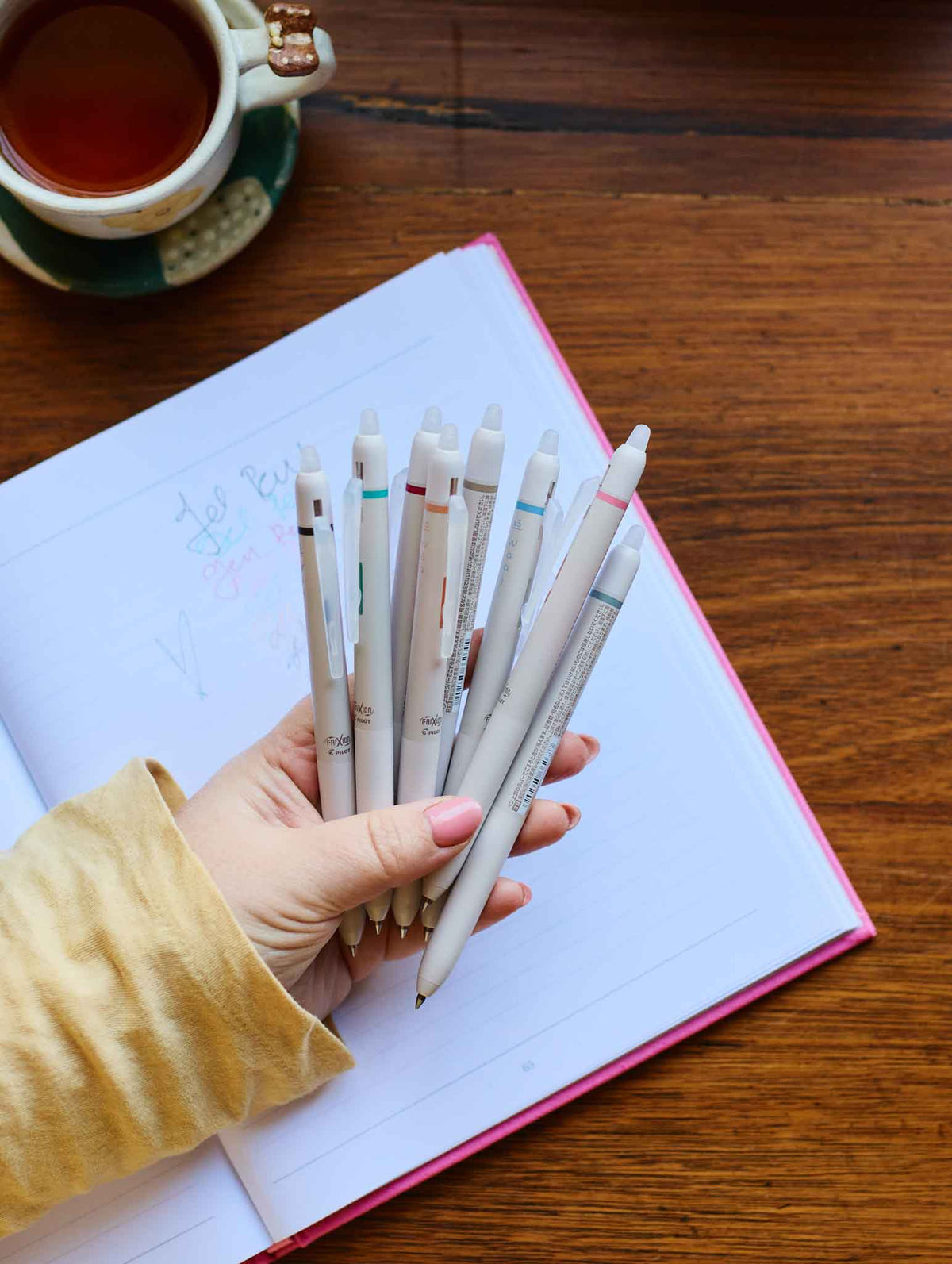 FriXion Waai Erasable Gel Pens. Assorted 8 Pack
