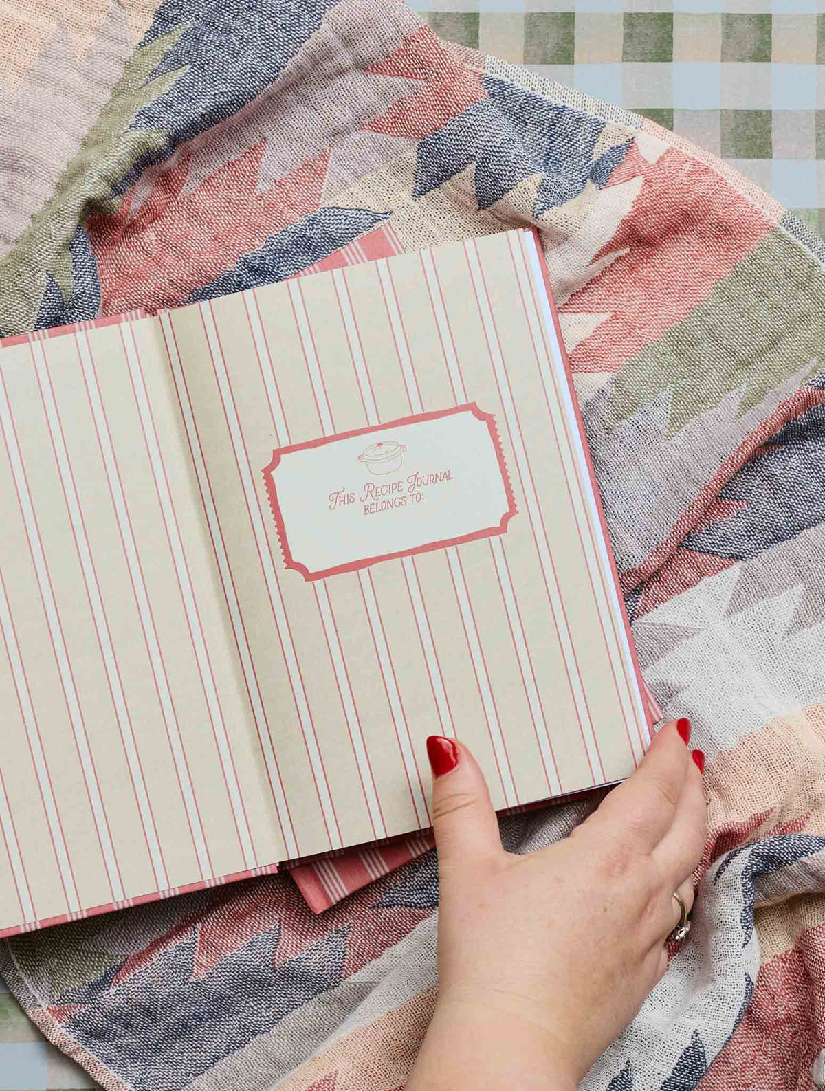 FREE RECIPE JOURNAL WITH PURCHASE OVER $120