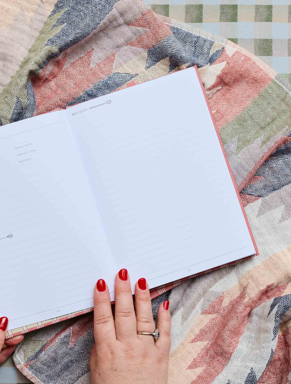 FREE RECIPE JOURNAL WITH PURCHASE OVER $120