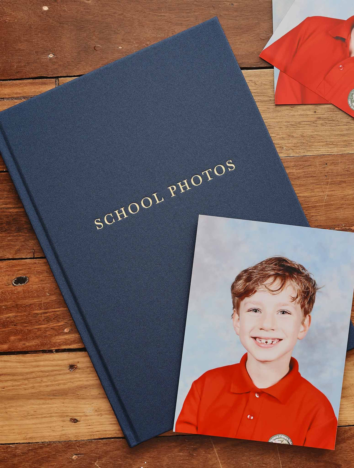 School Photos. Royal Blue