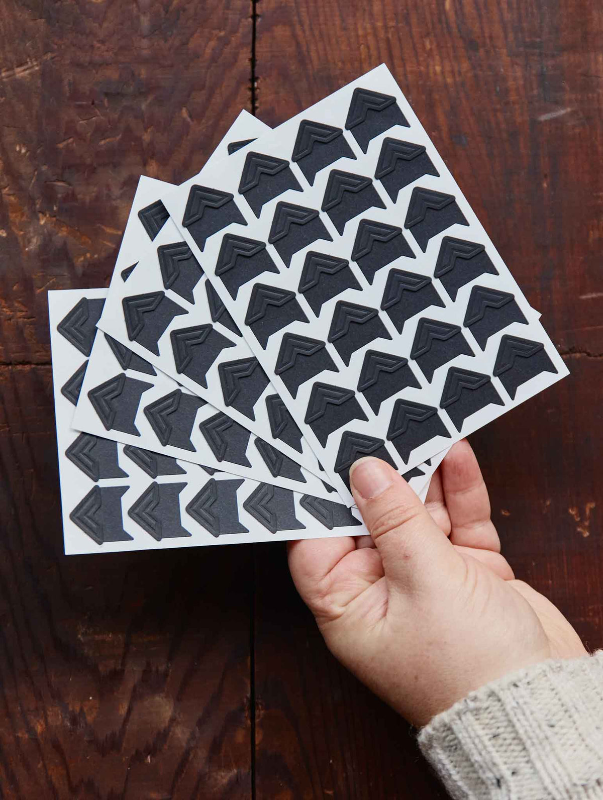 Photo Corners. Black