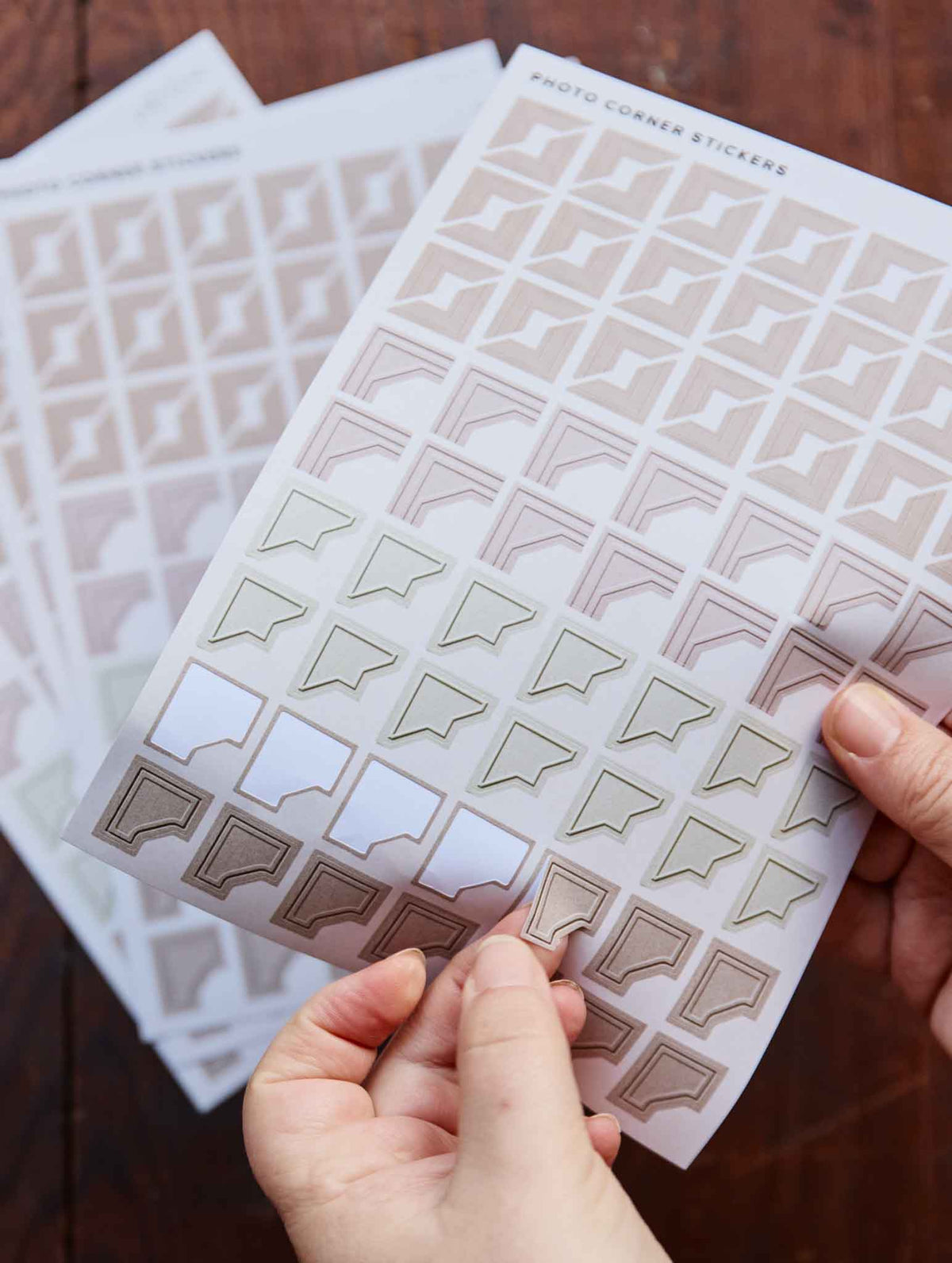Photo Corner Stickers Pack. Preorder