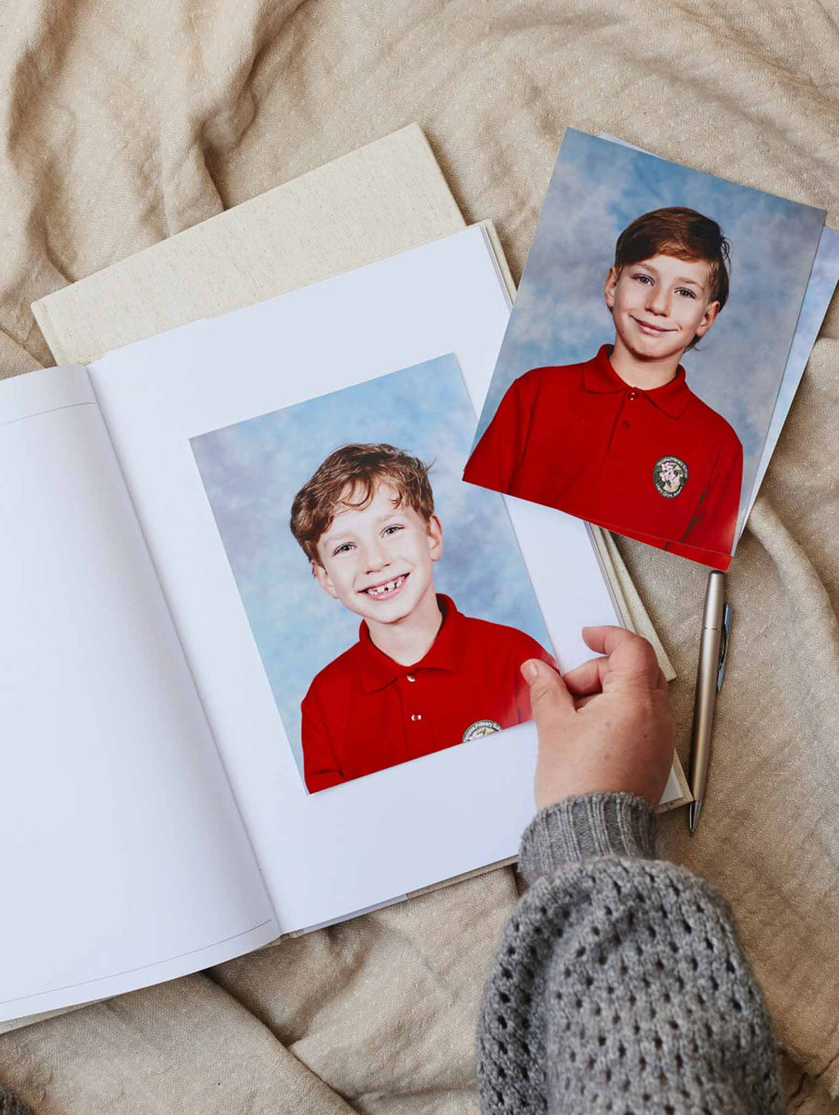 School Photos. Oatmeal
