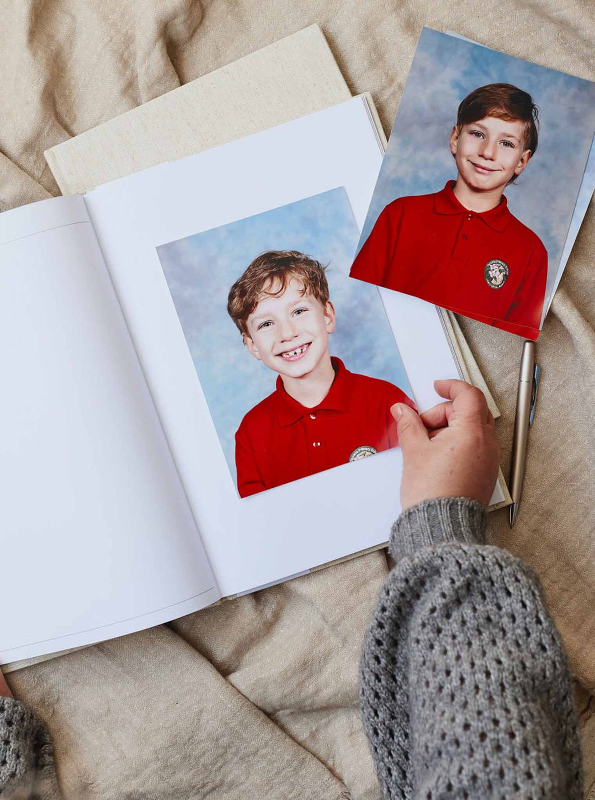 School Photos. Oatmeal