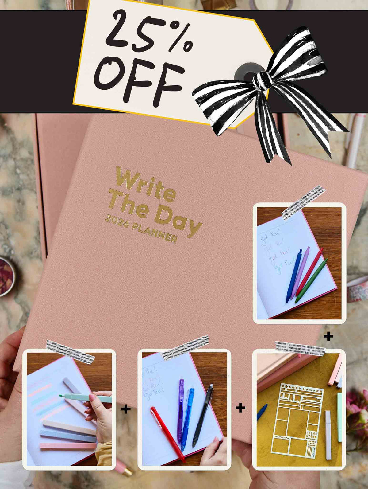 2026 Write The Day Planner Bundle. Shell