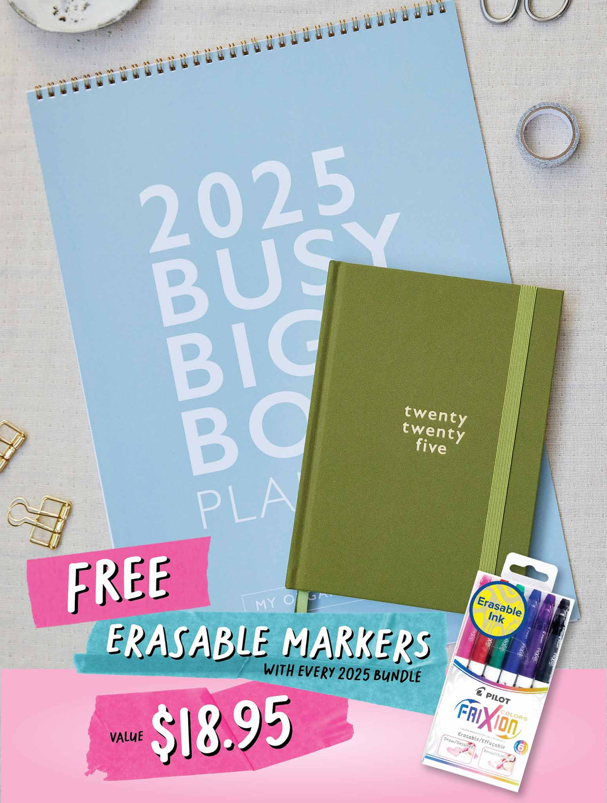 2025 Big Box + Weekly Planner Forest Bundle + FREE GIFT!