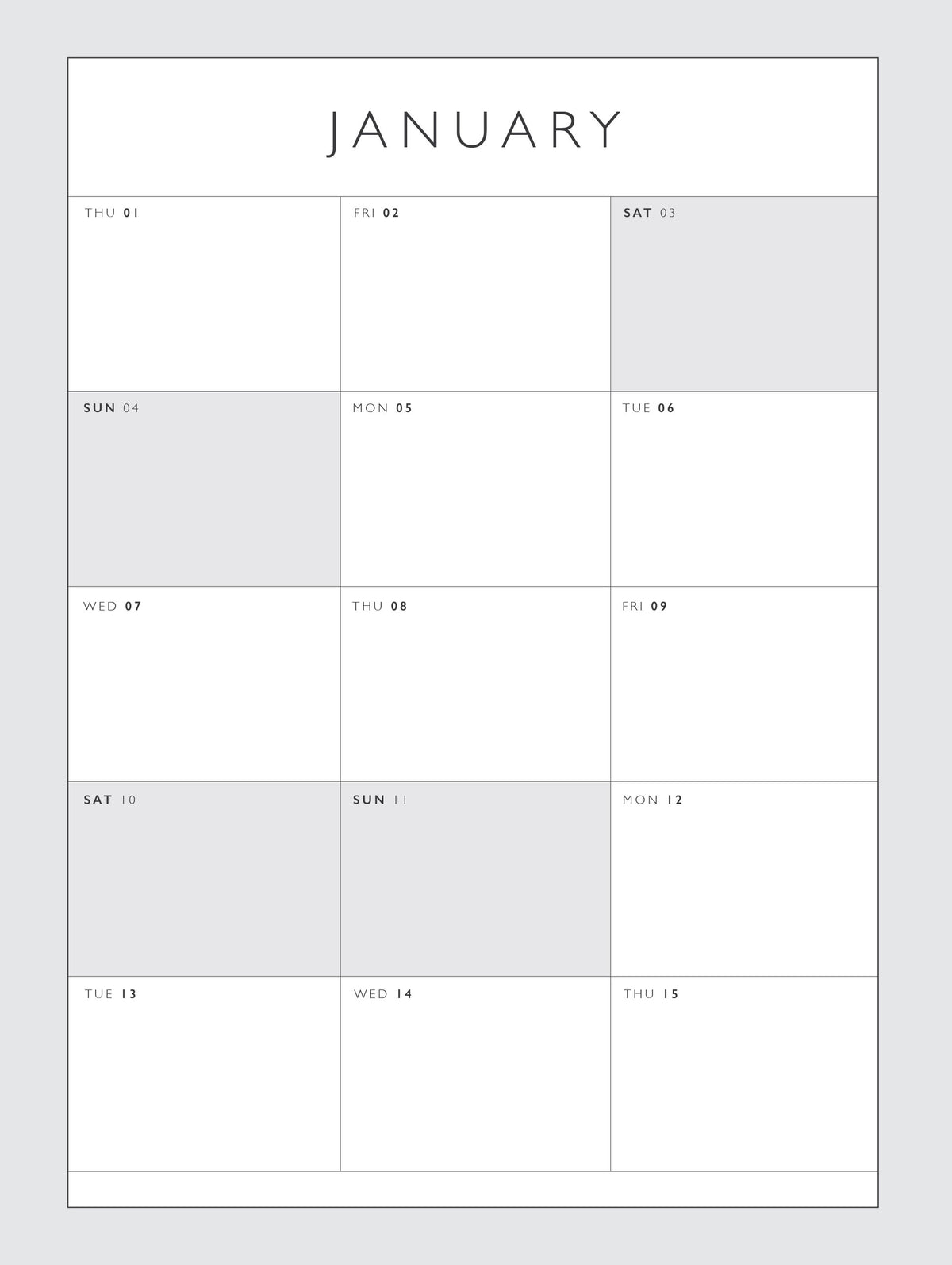 2026 Busy Big Box Wall Planner. Preorder