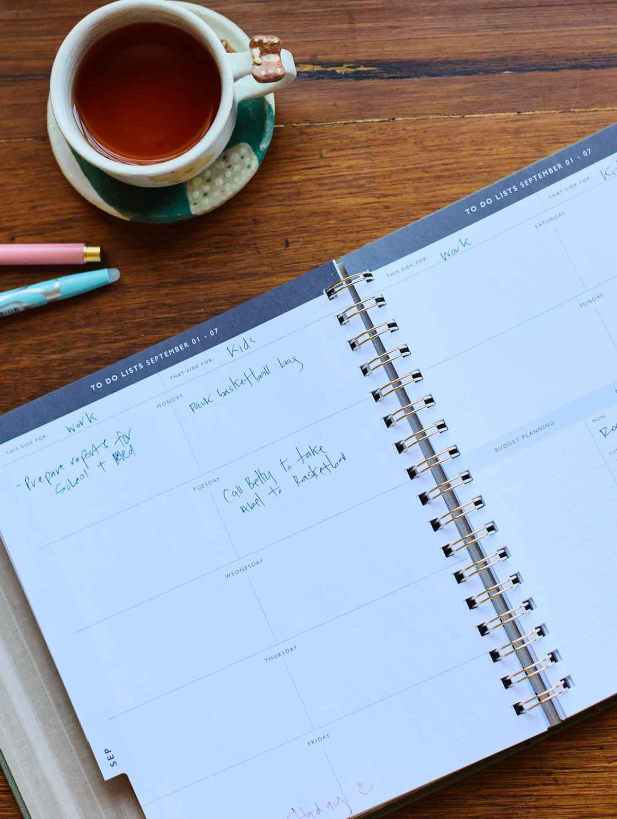 2026 Daily Hustle Planner. Pistachio. Preorder