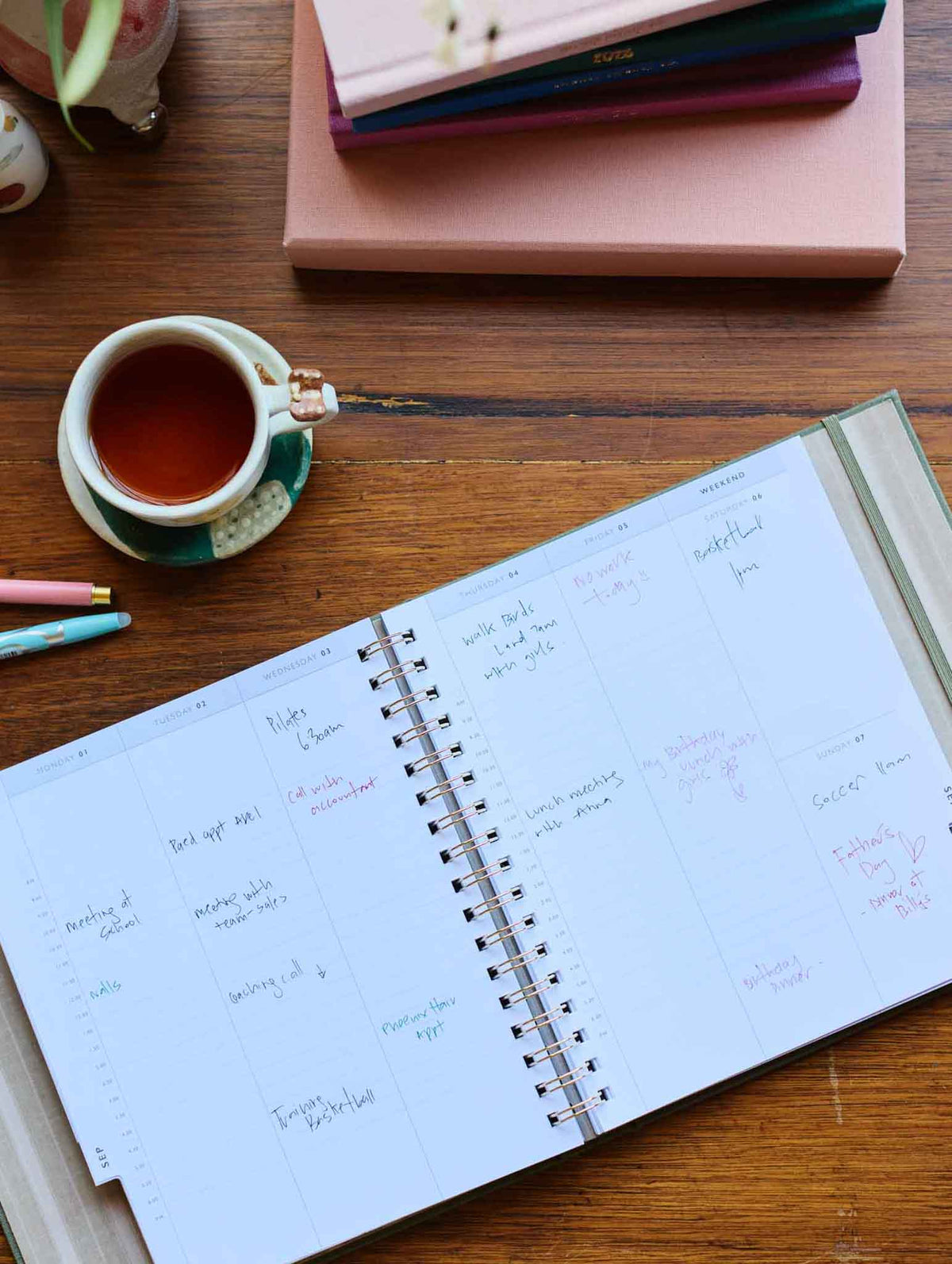 2026 Daily Hustle Planner. Pistachio. Preorder