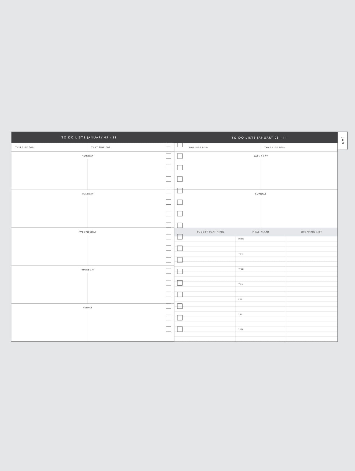 2026 Daily Hustle Planner. Pistachio. Preorder