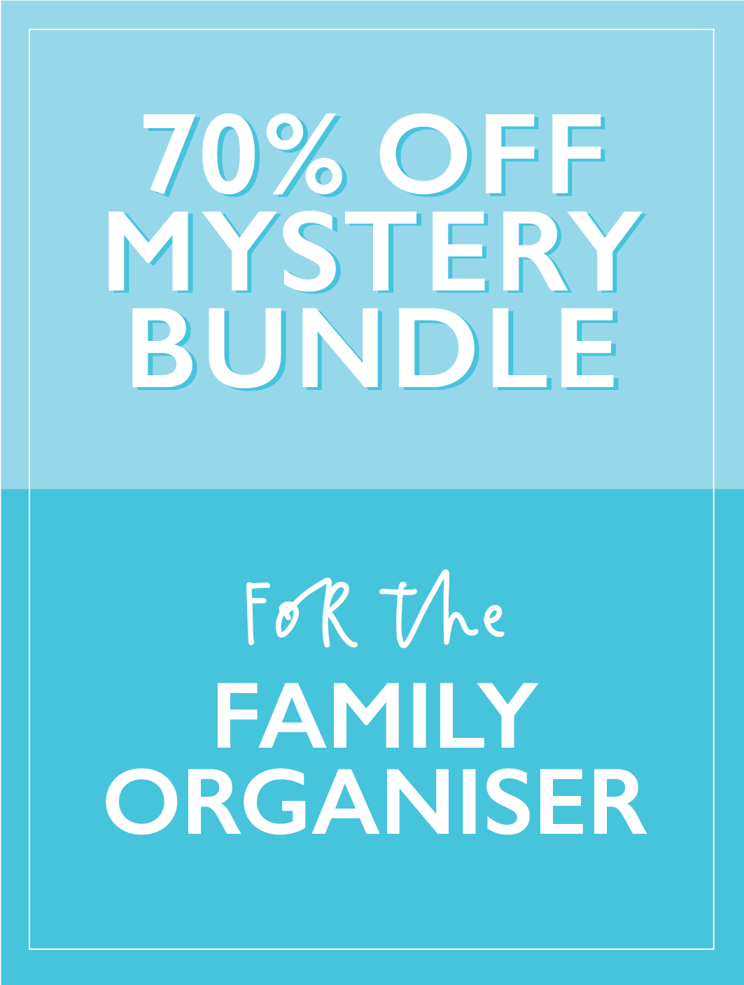 Mystery Bundle. For The Family Organiser