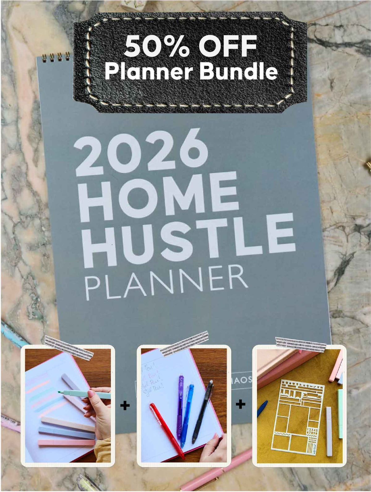 2026 Home Hustle Planner Bundle #1