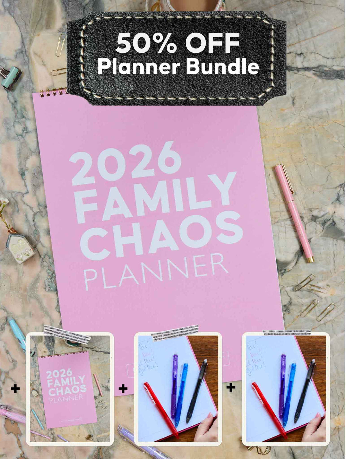 2026 Family Chaos Planner Bundle #3
