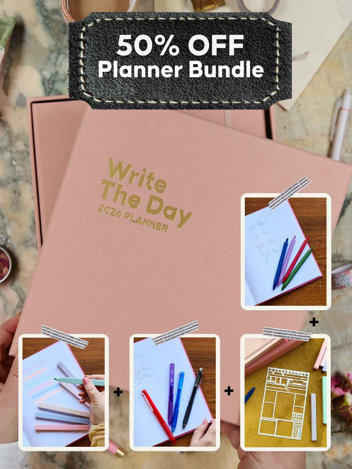 2026 Write The Day Planner Bundle. Shell