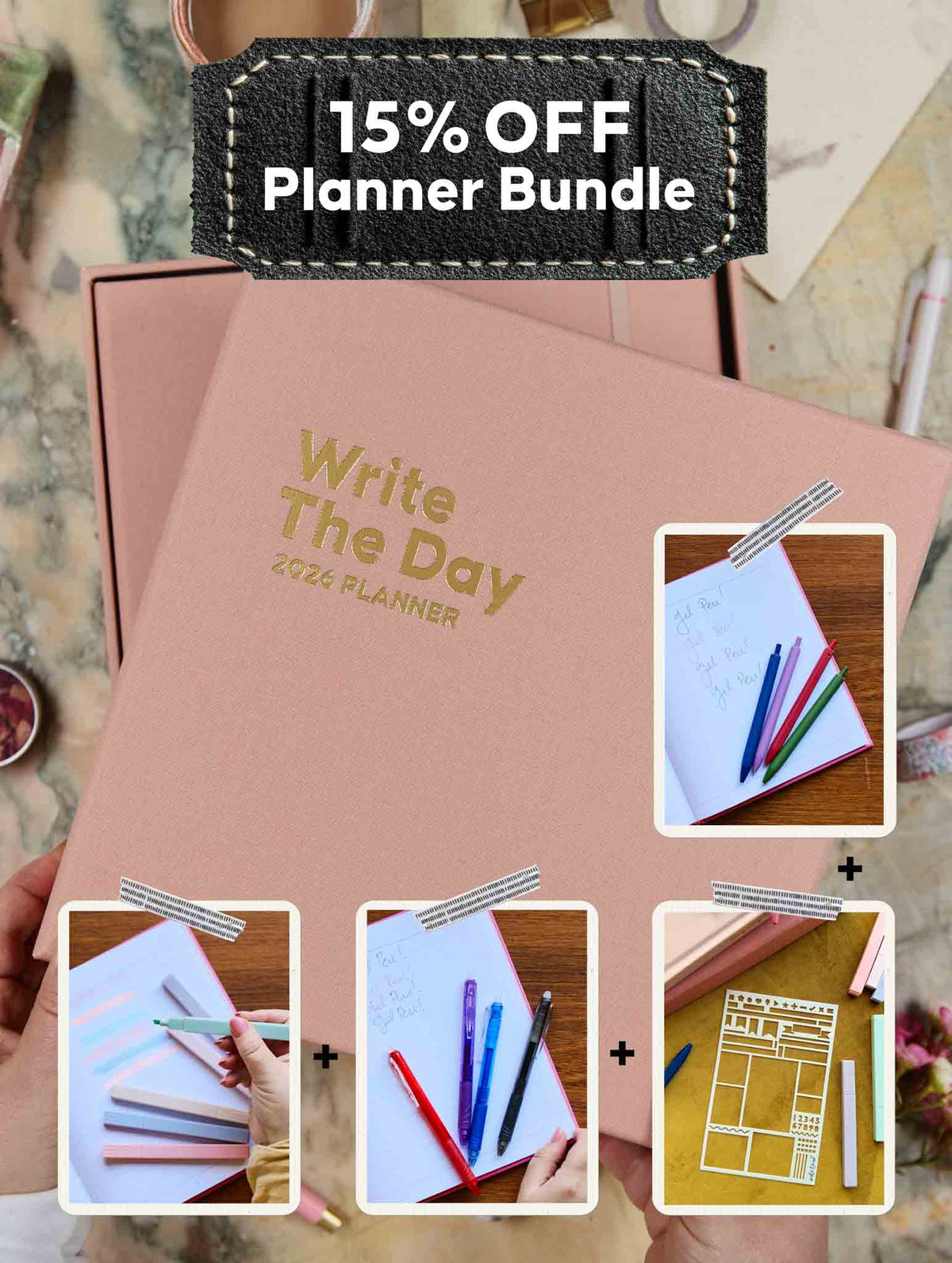 2026 Write The Day Planner Bundle. Shell