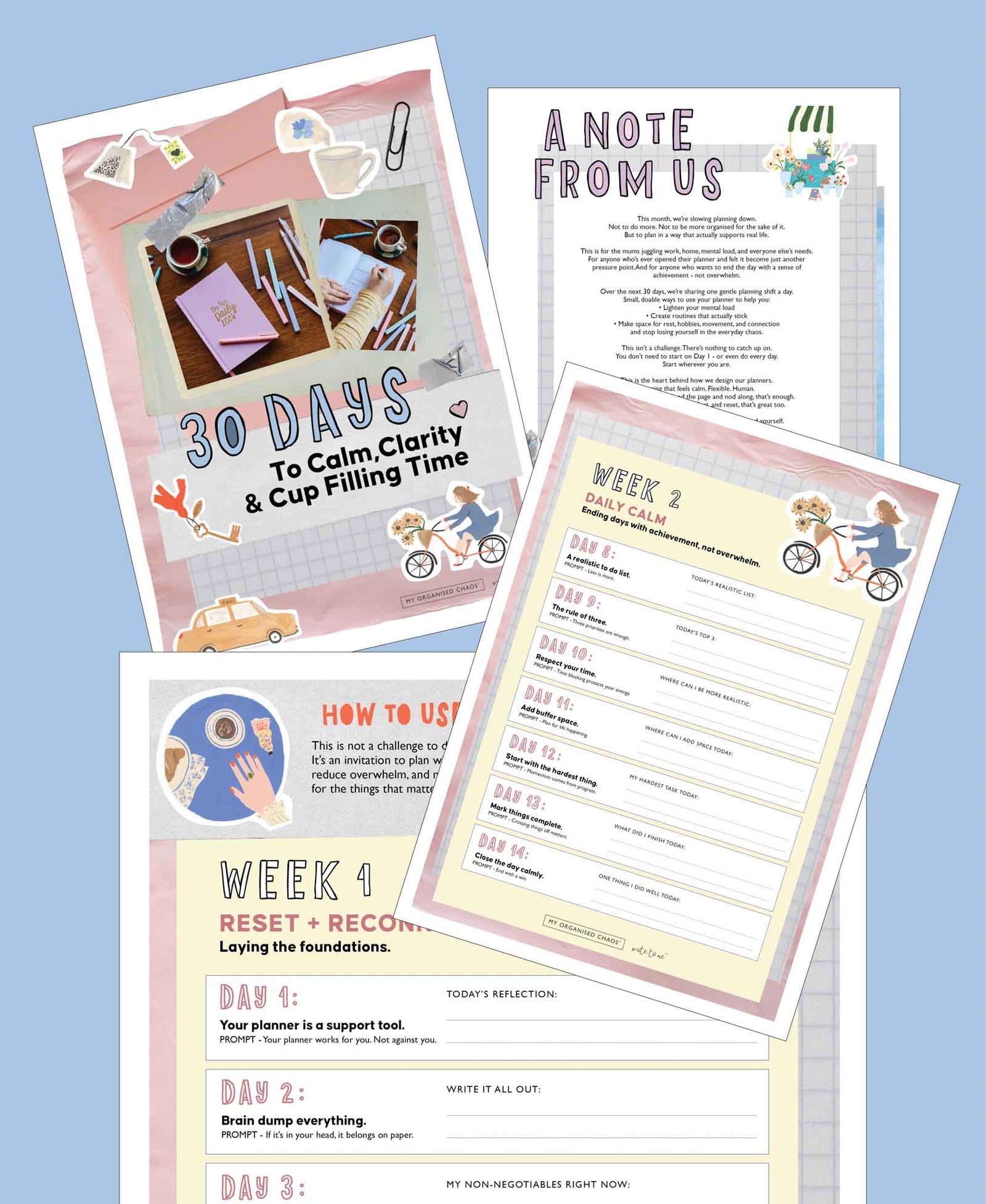 OUR PLANNER GUIDE PAGES