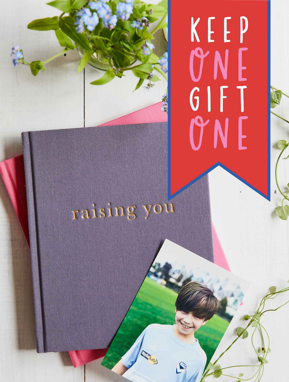 Raising You. Slate. Keep One Gift One Bundle