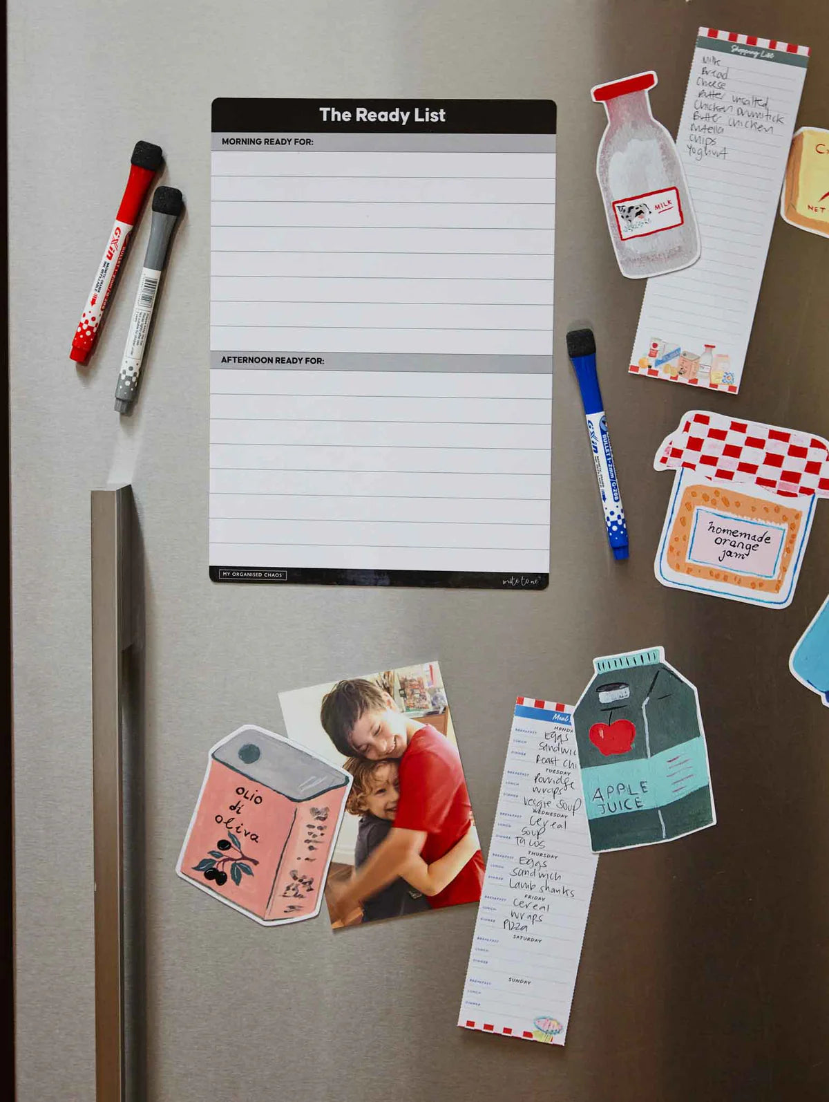 Life On The Fridge. Complete Magnetic Planner Bundle. Preorder