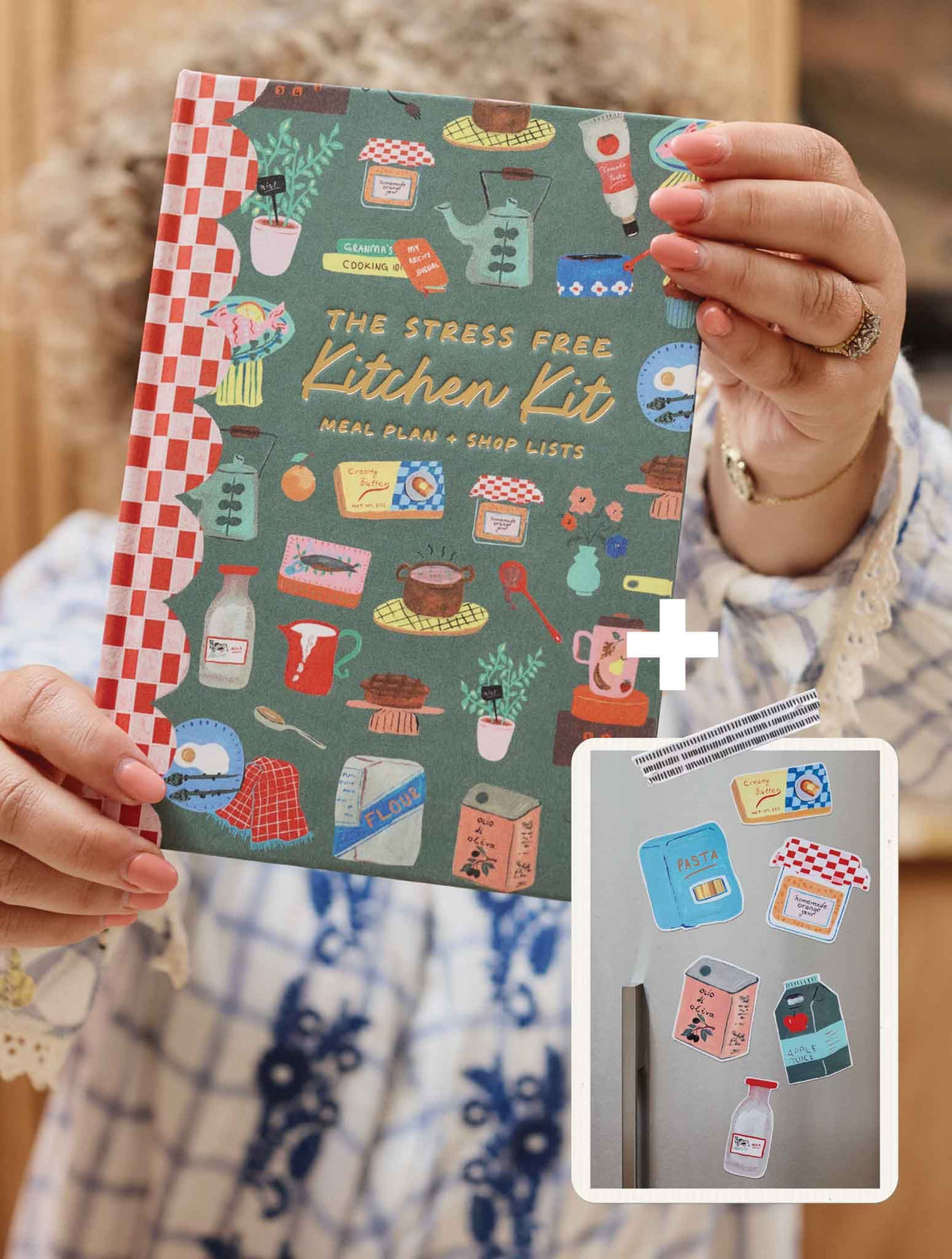 The Stress Free Kitchen Kit + Fridge Magnet Bundle