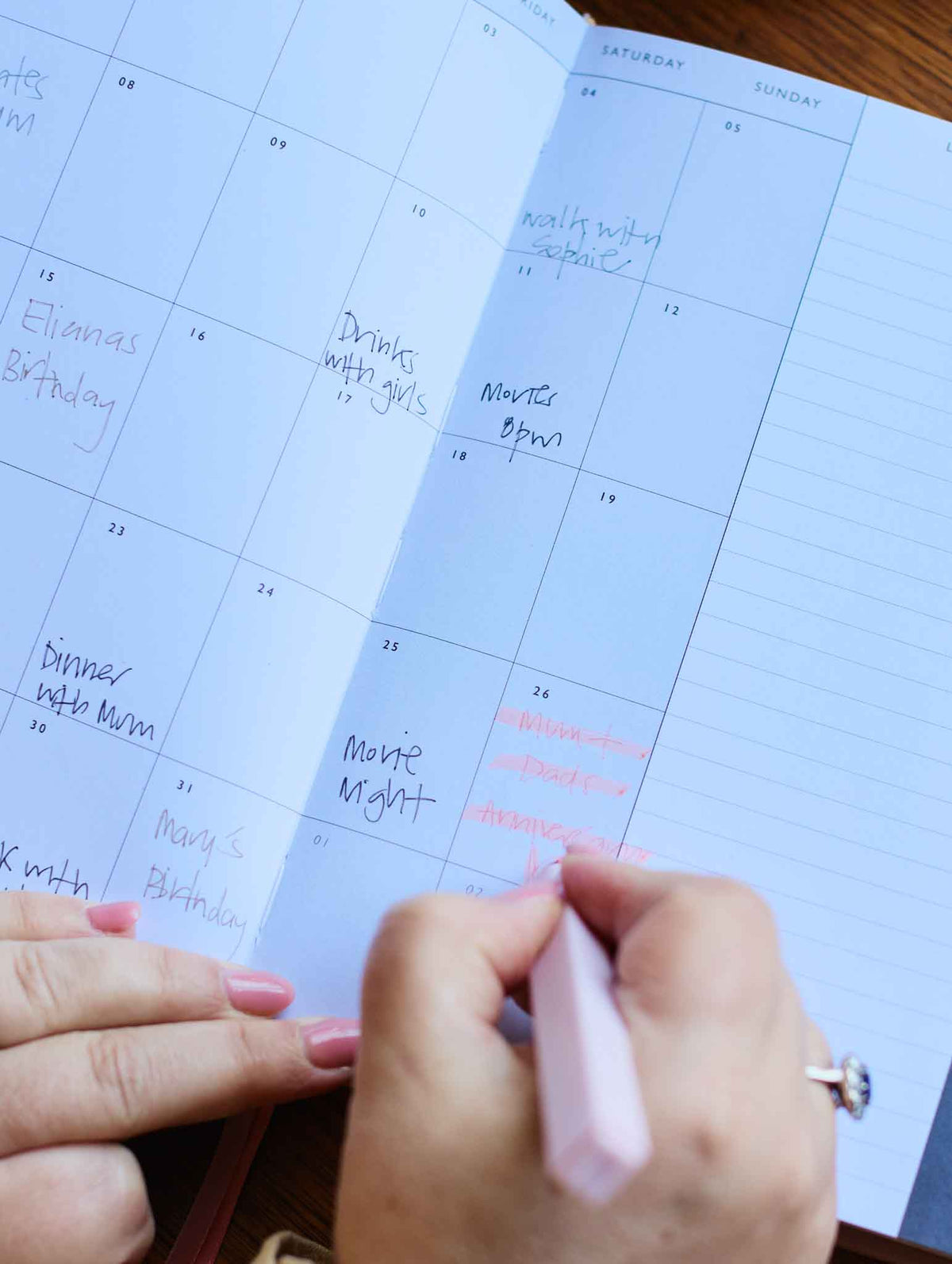 2026 On The Daily Planner. Stone. Preorder