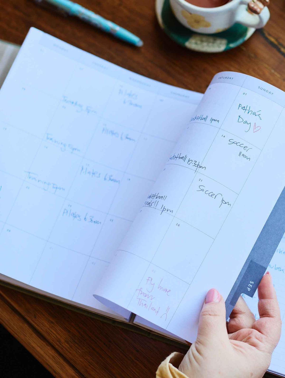 2026 Daily Hustle Planner. Pistachio. Preorder