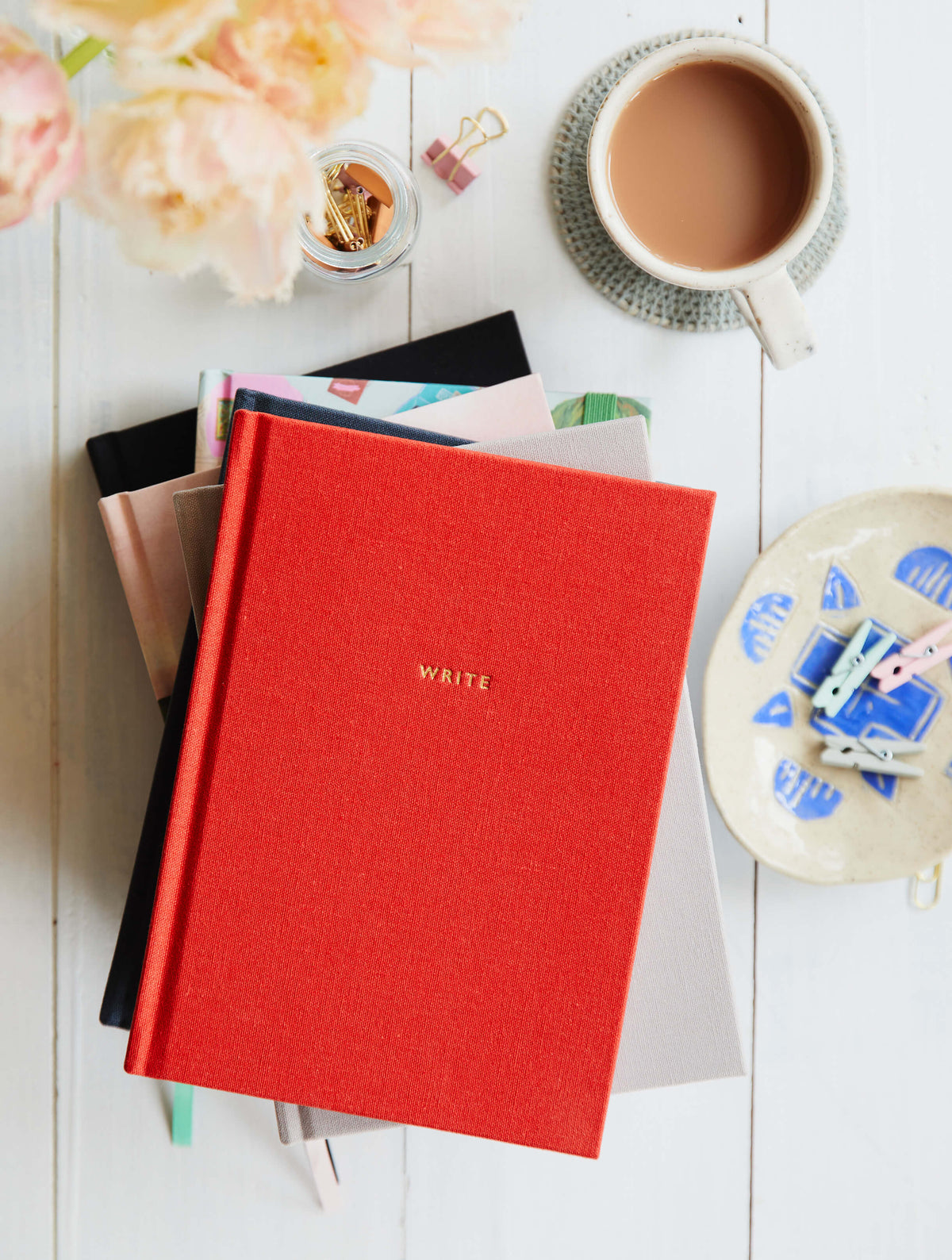 Write. Lined Journal. Rust. Slightly Imperfect