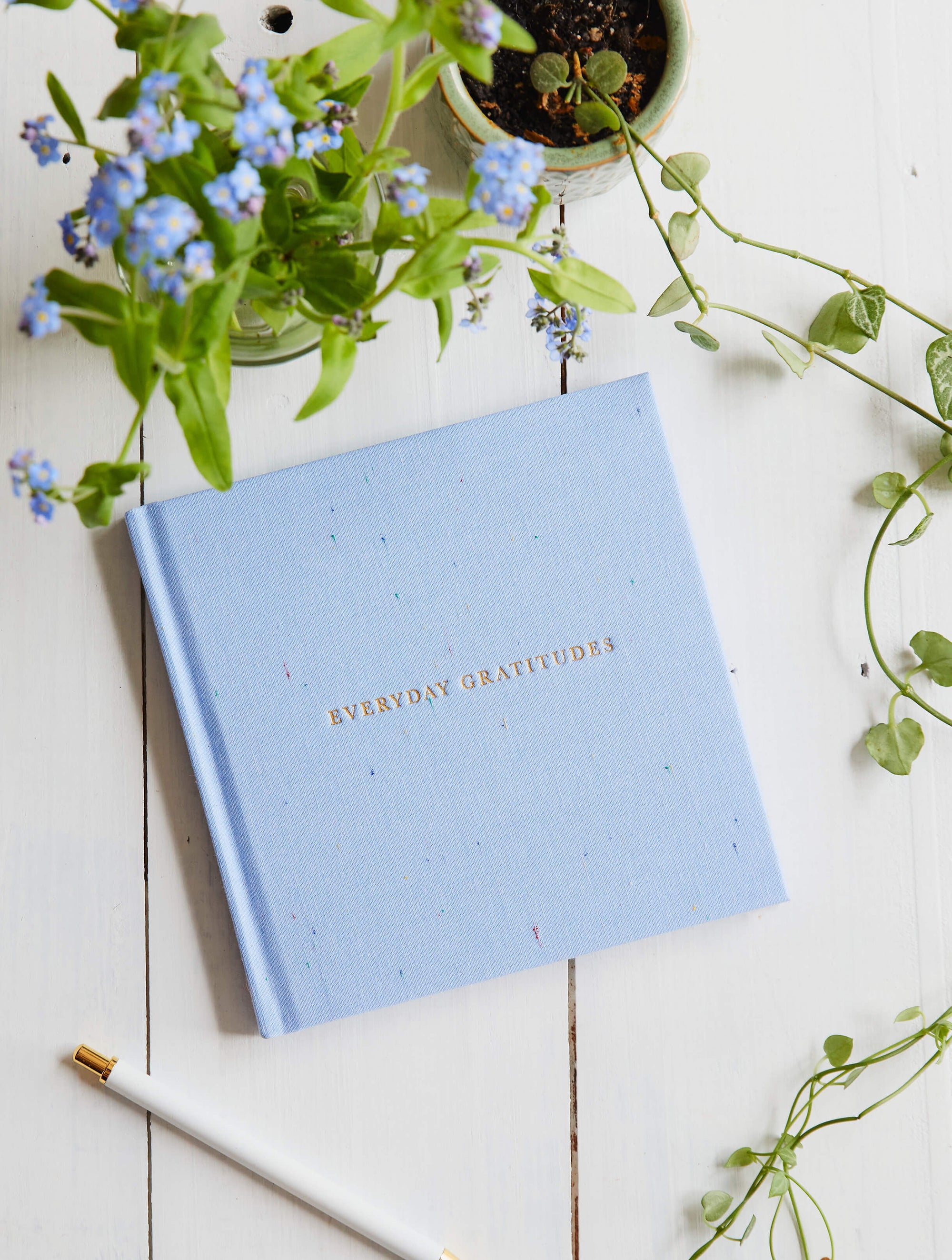 Inspirations – A Gratitude Journal – Light Blue
