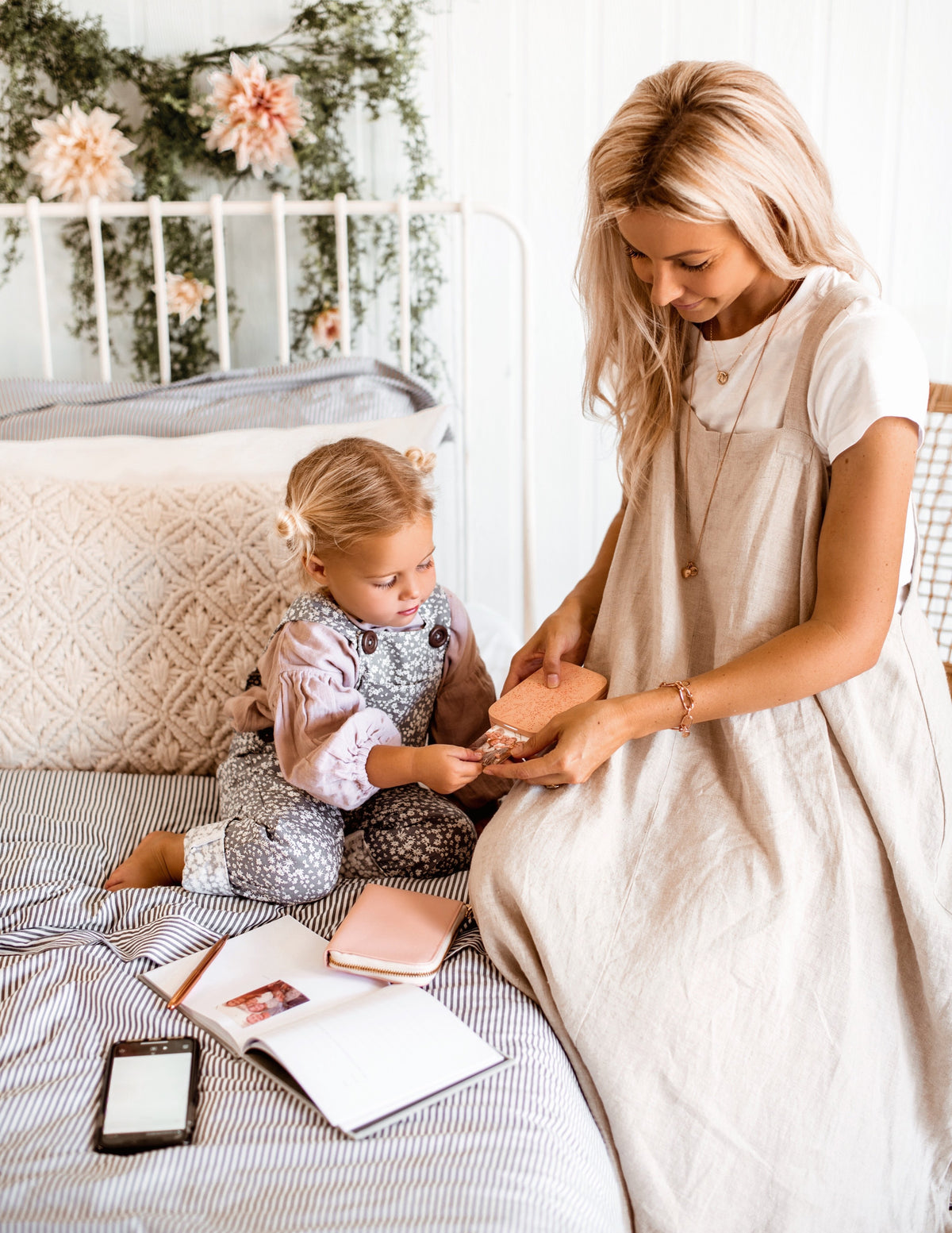 Mama & Me. Dusk. Slightly Imperfect