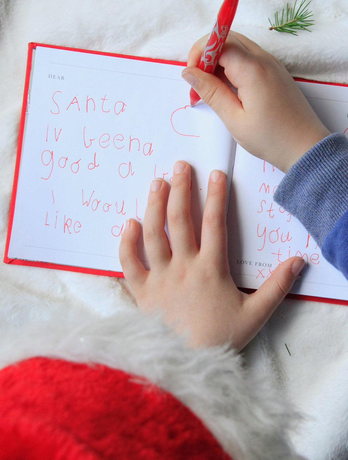 Santa Letters. Red