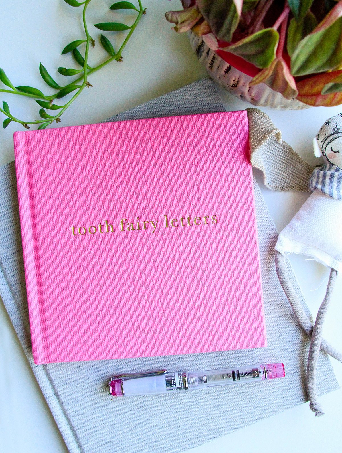 Tooth Fairy Letters. Pink